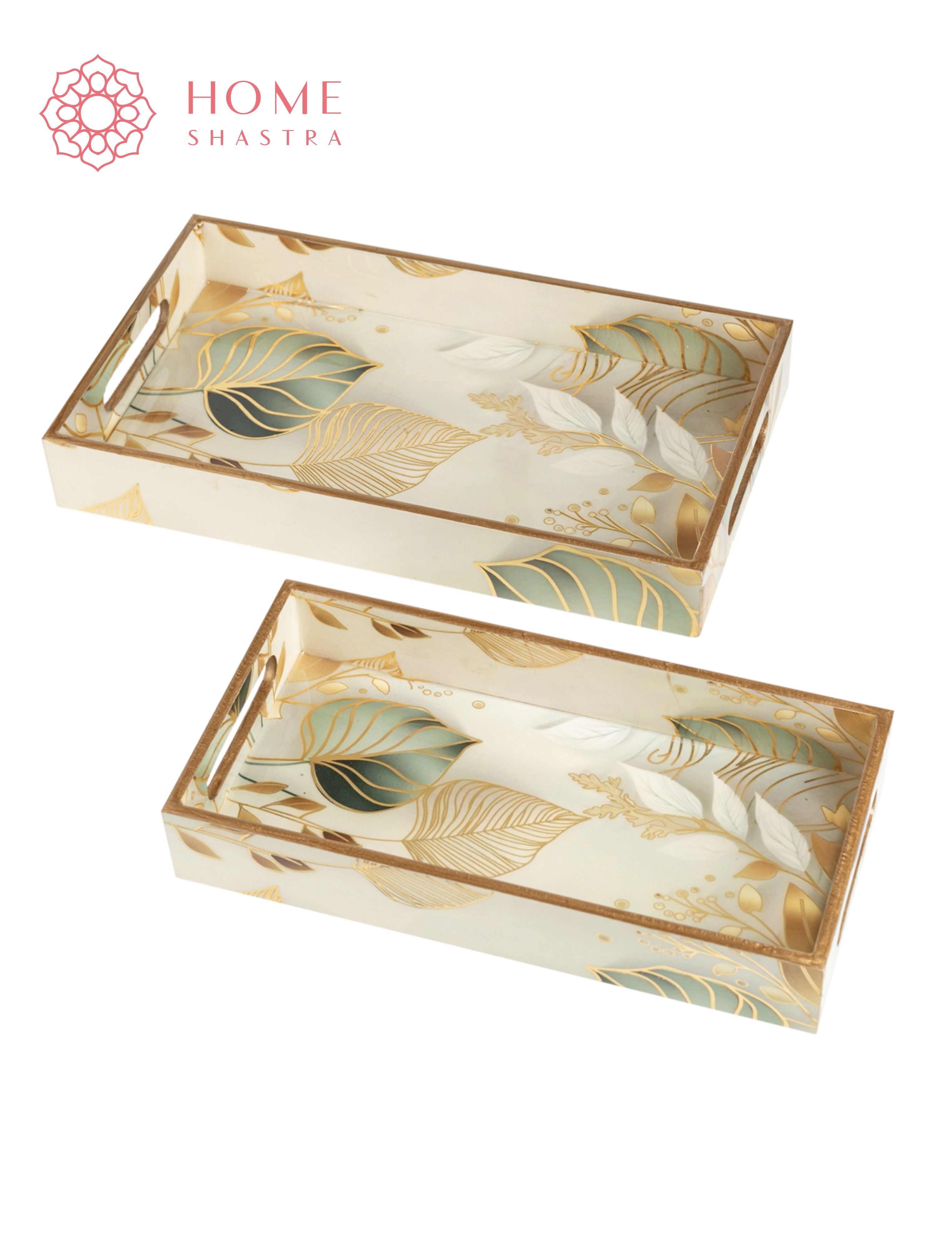 White Leaf Medium Small