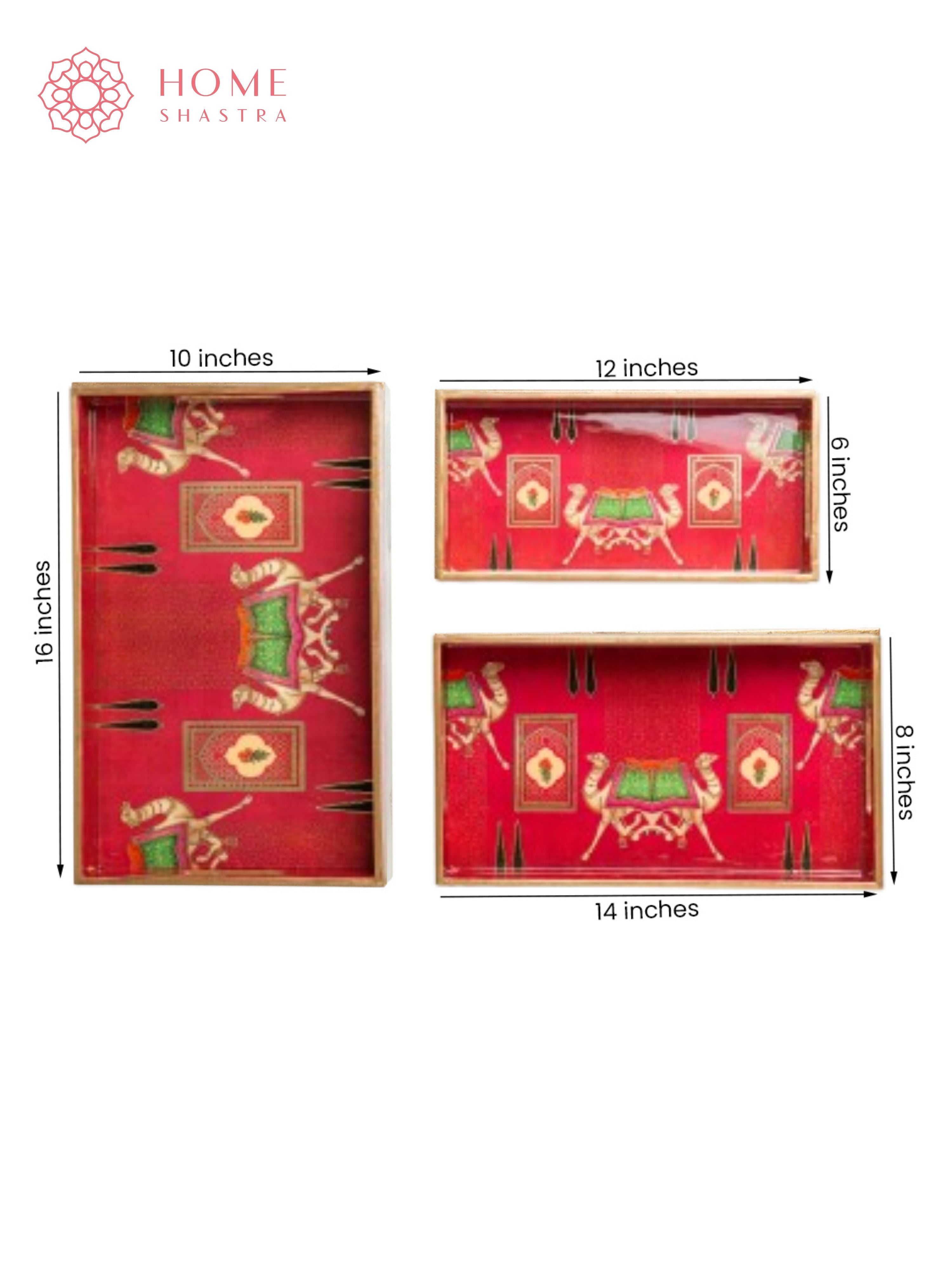 Red Camel Set of 3