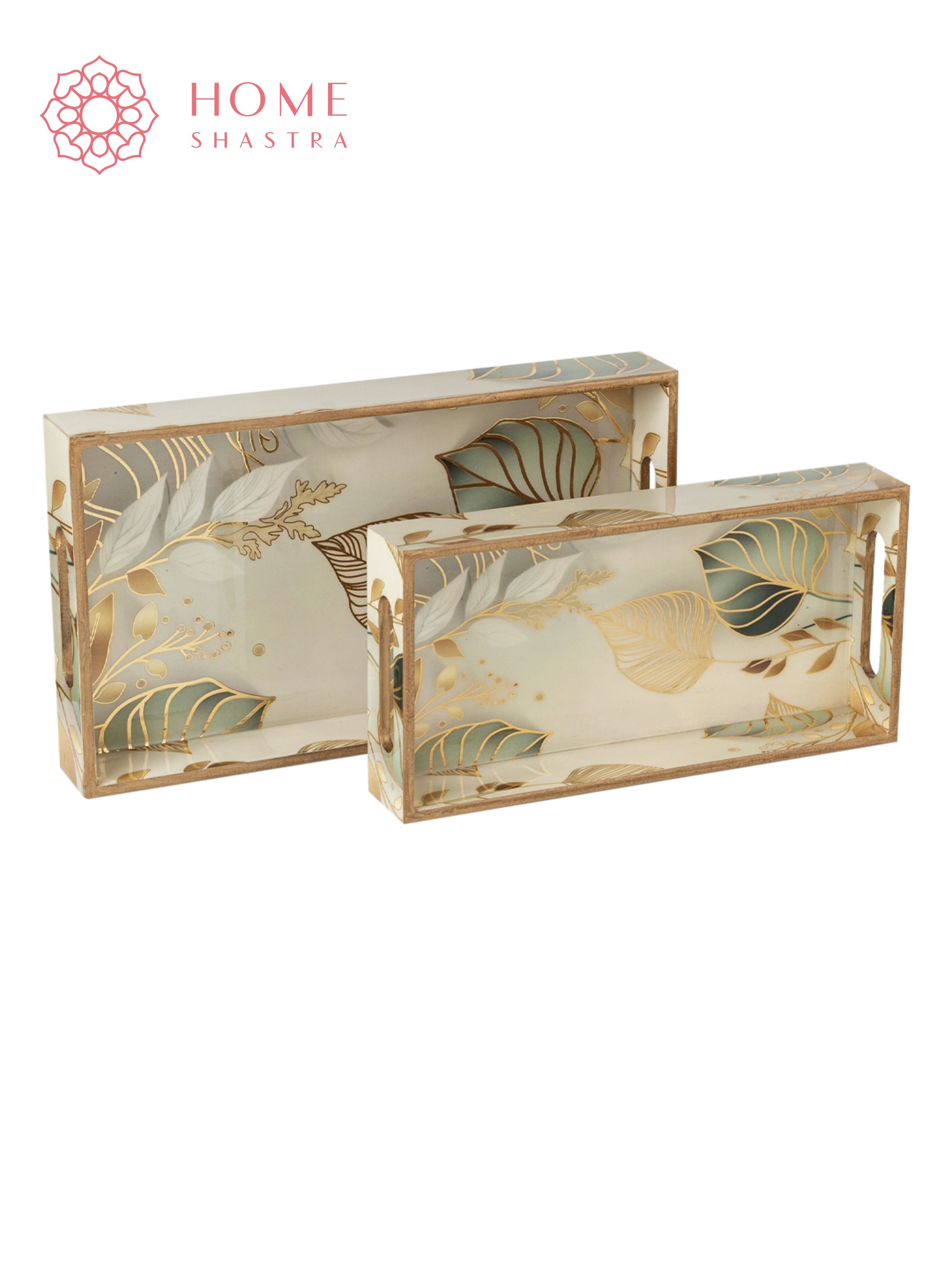 White Leaf Medium Small