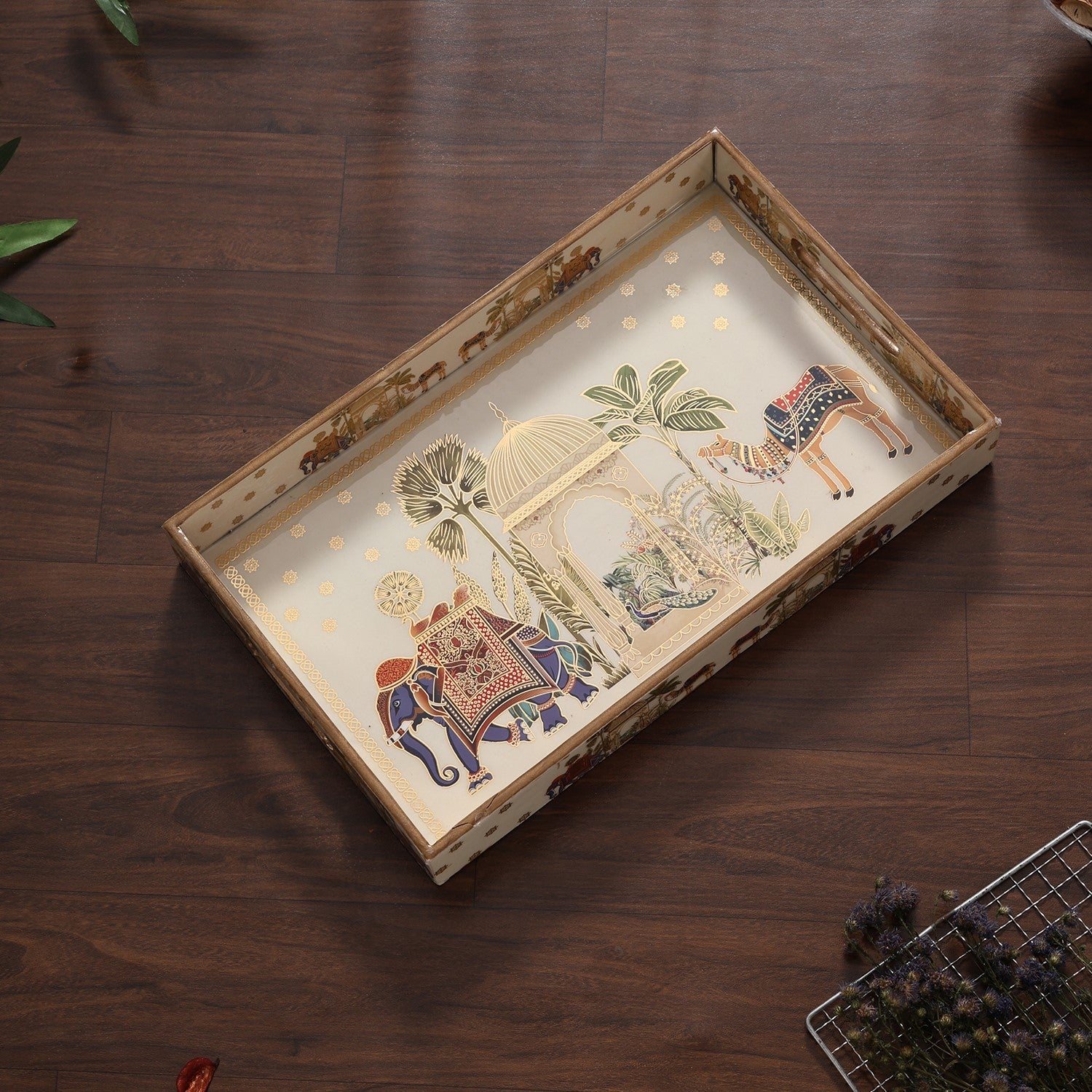 Large Royal Camel Tray