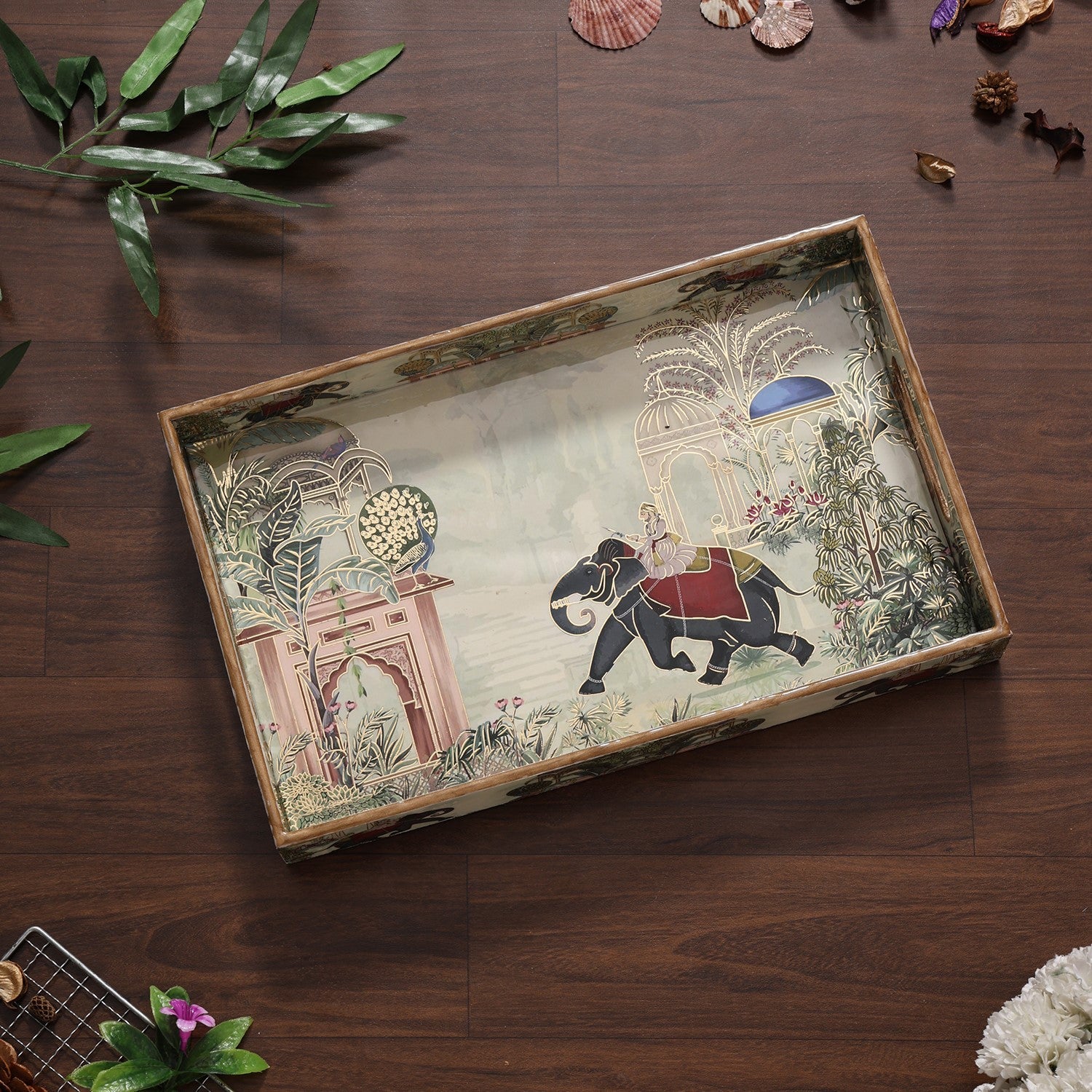 Large Royal Elephant Tray