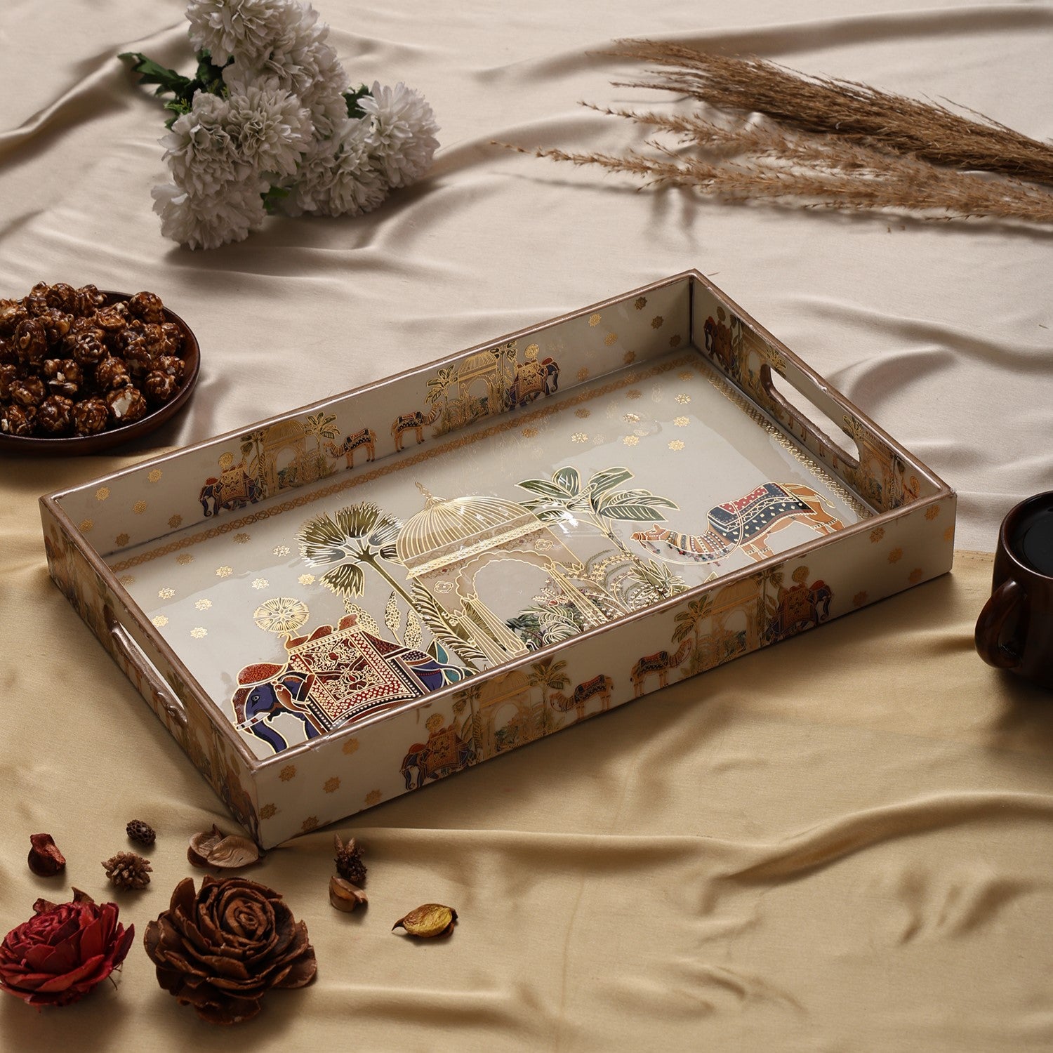 Large Royal Camel Tray