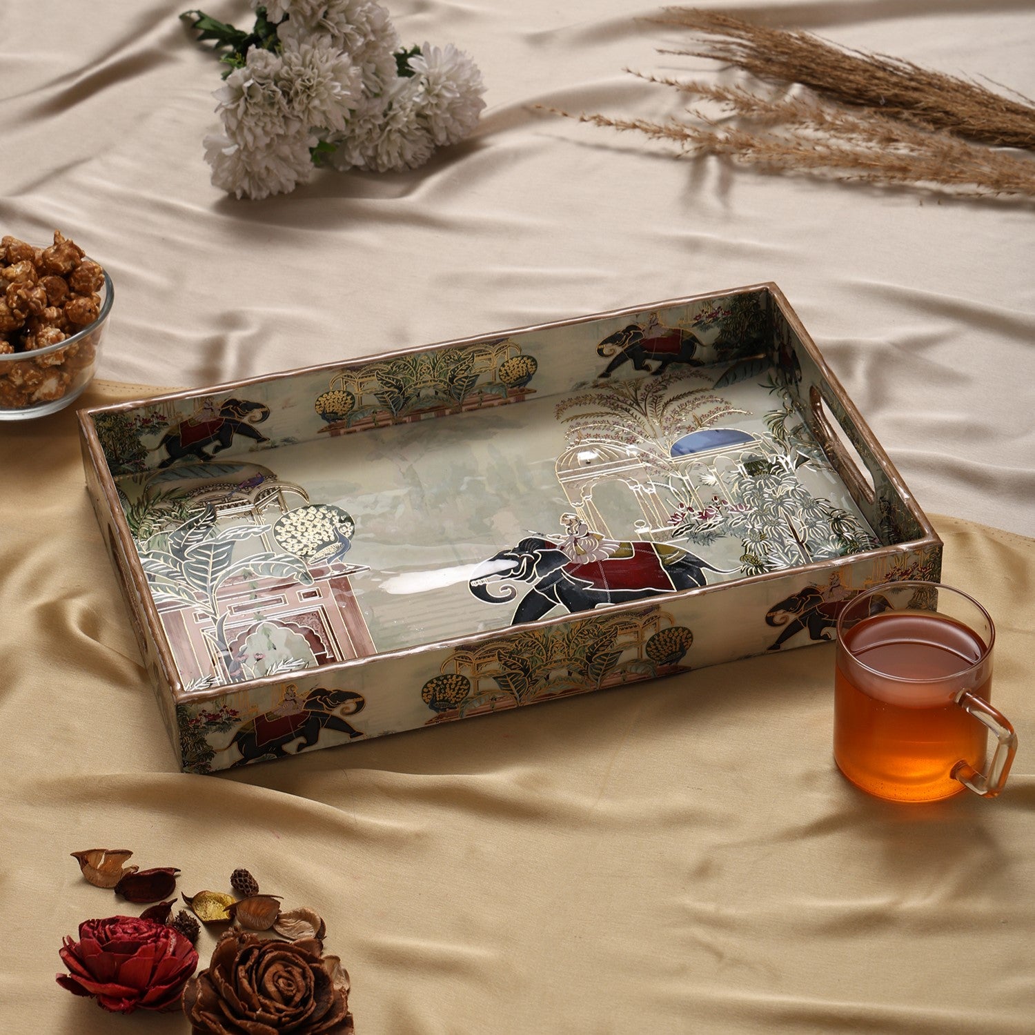 Large Royal Elephant Tray