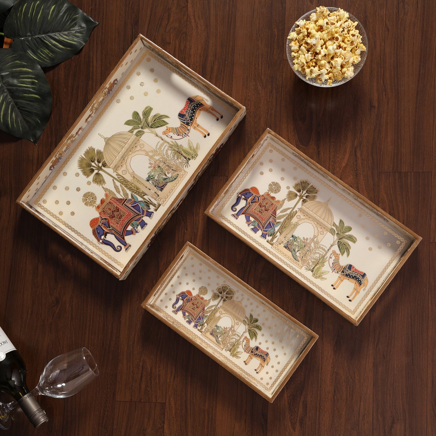 Royal Camel Tray Set Of 3
