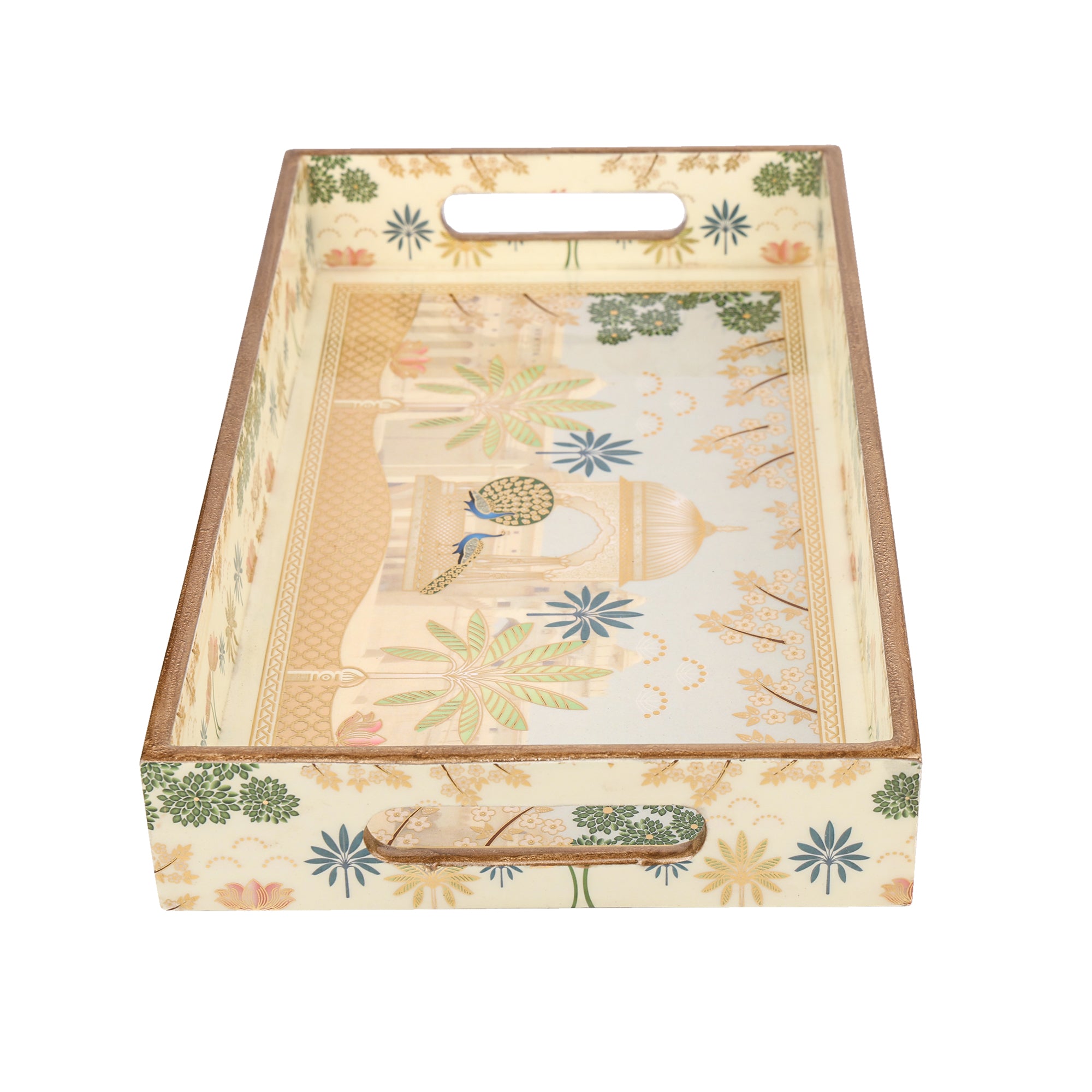 Royal Peacock Medium Tray