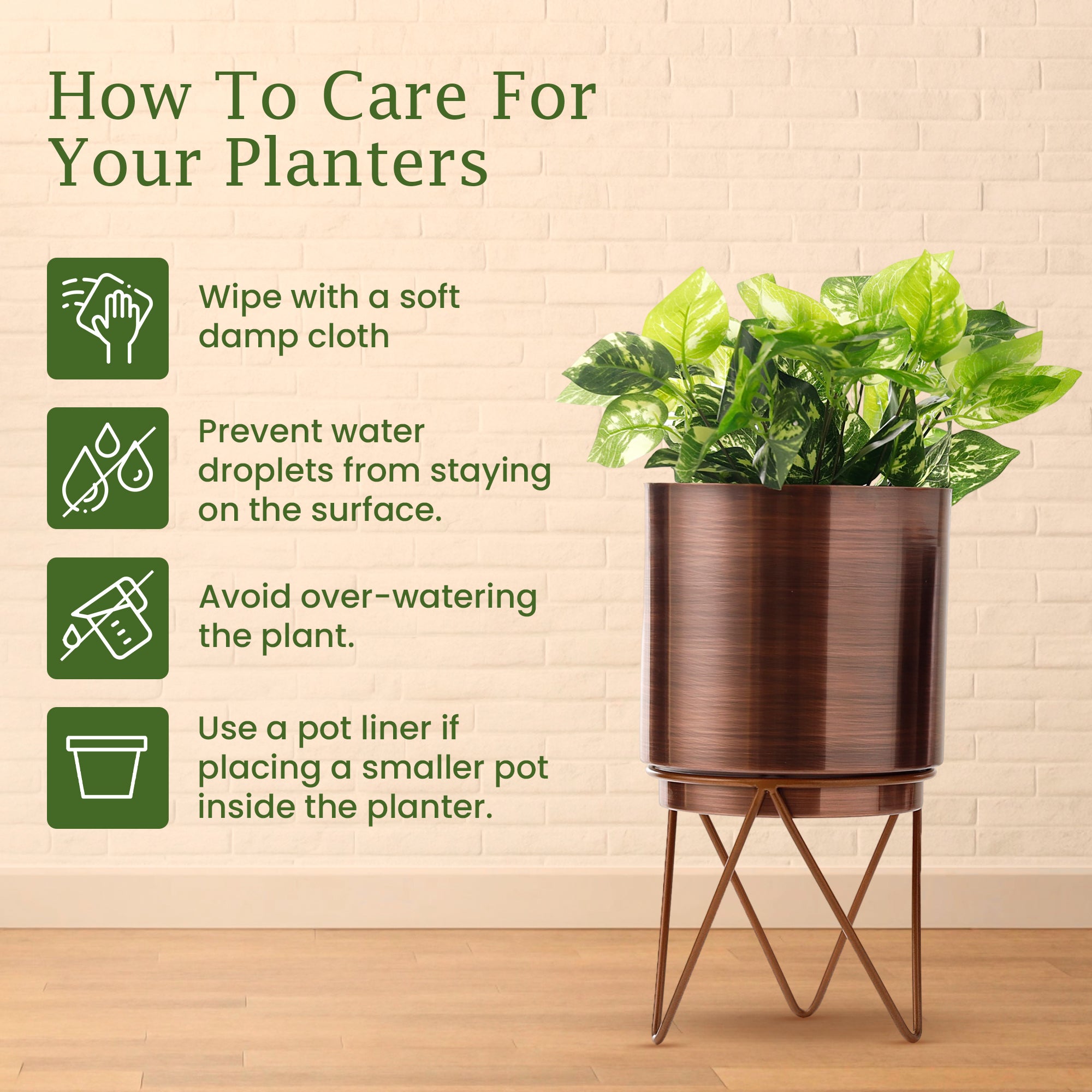 Elle Antique Planter (Pack Of 1)