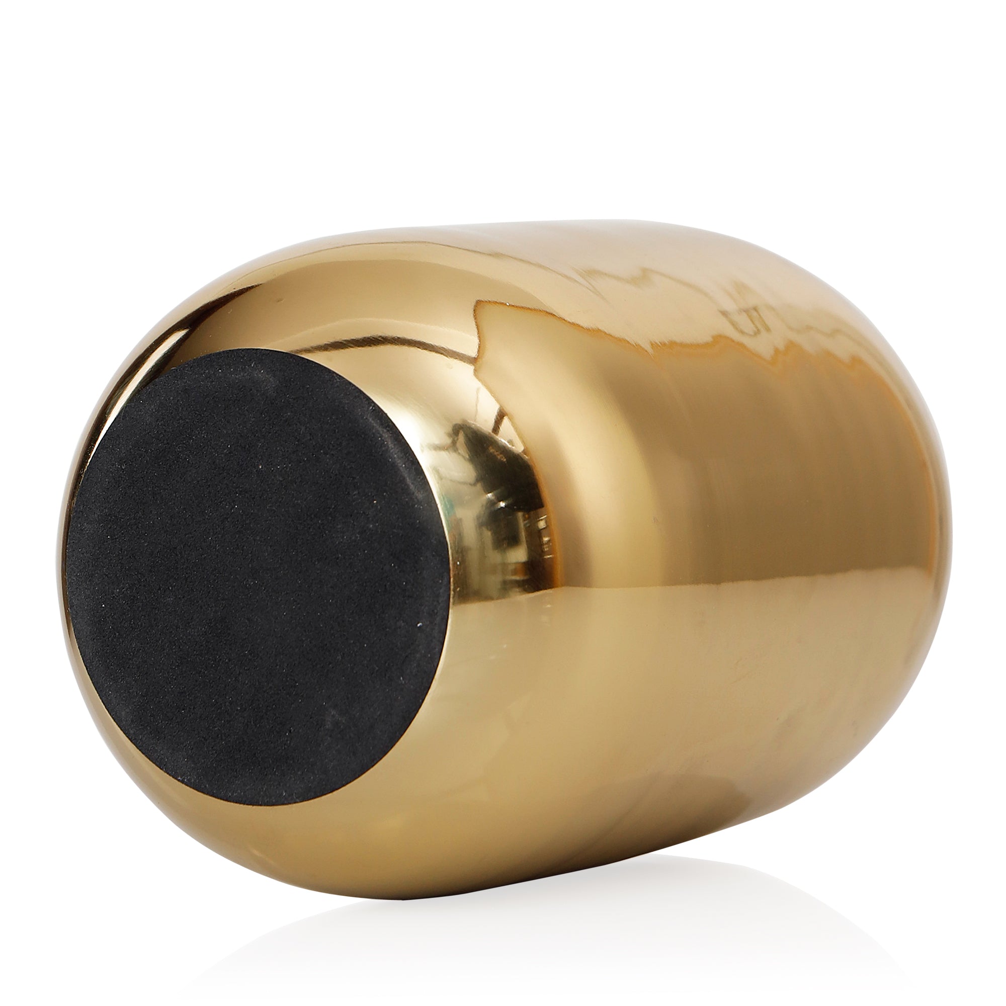 Oval Metal Vase Pack Of 1