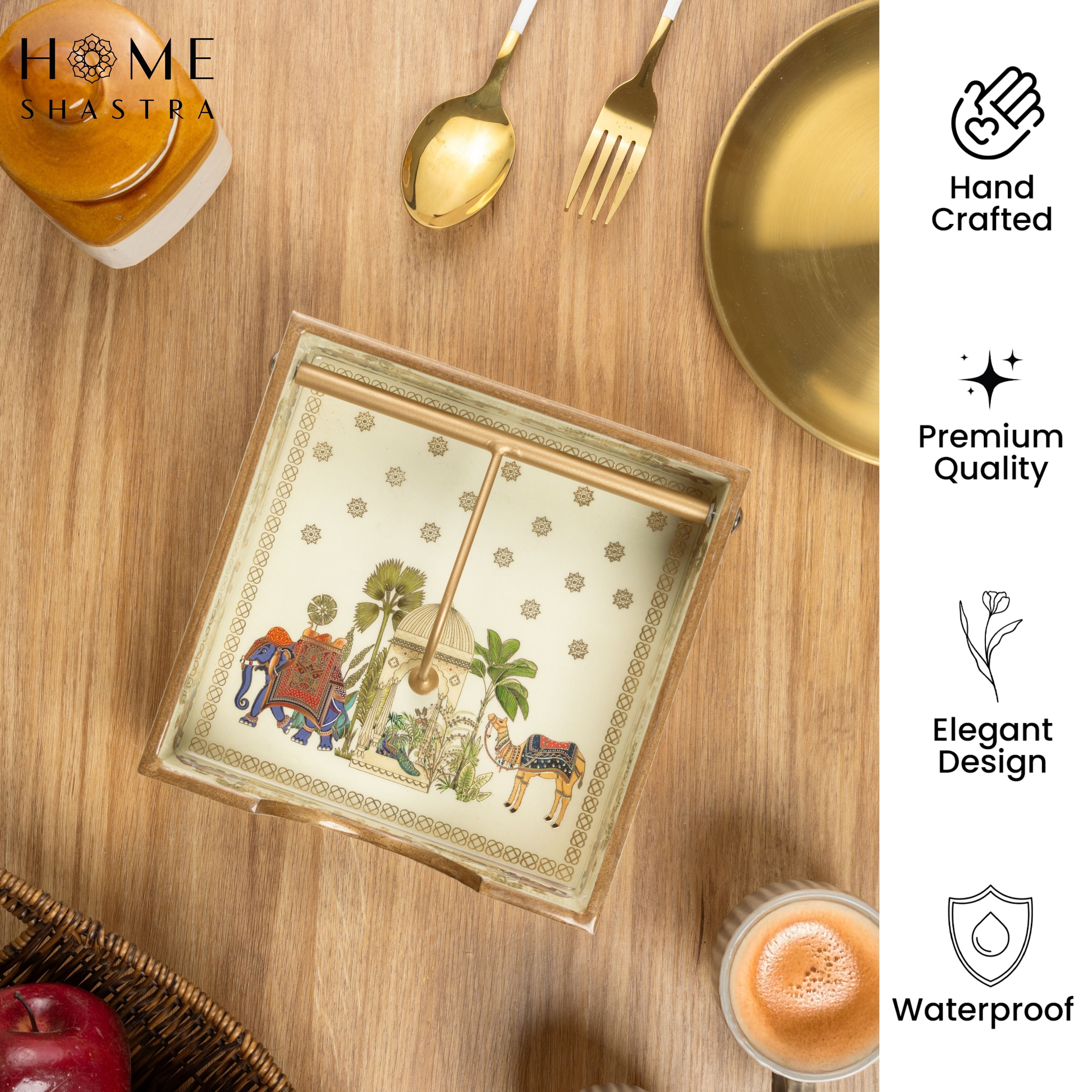 Royal Camel Napkin Holder