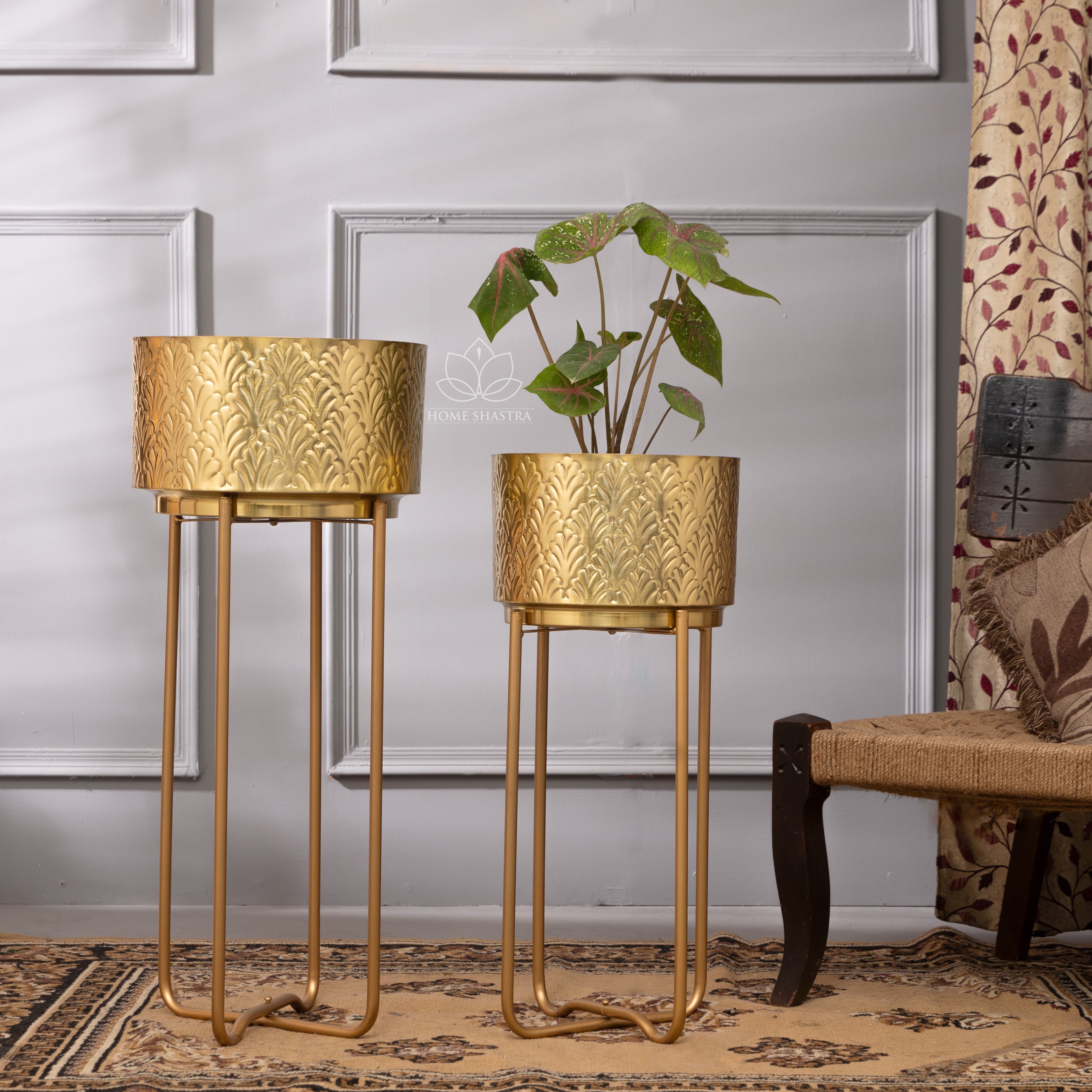 Haven Gold Set Planter (Set of 2)