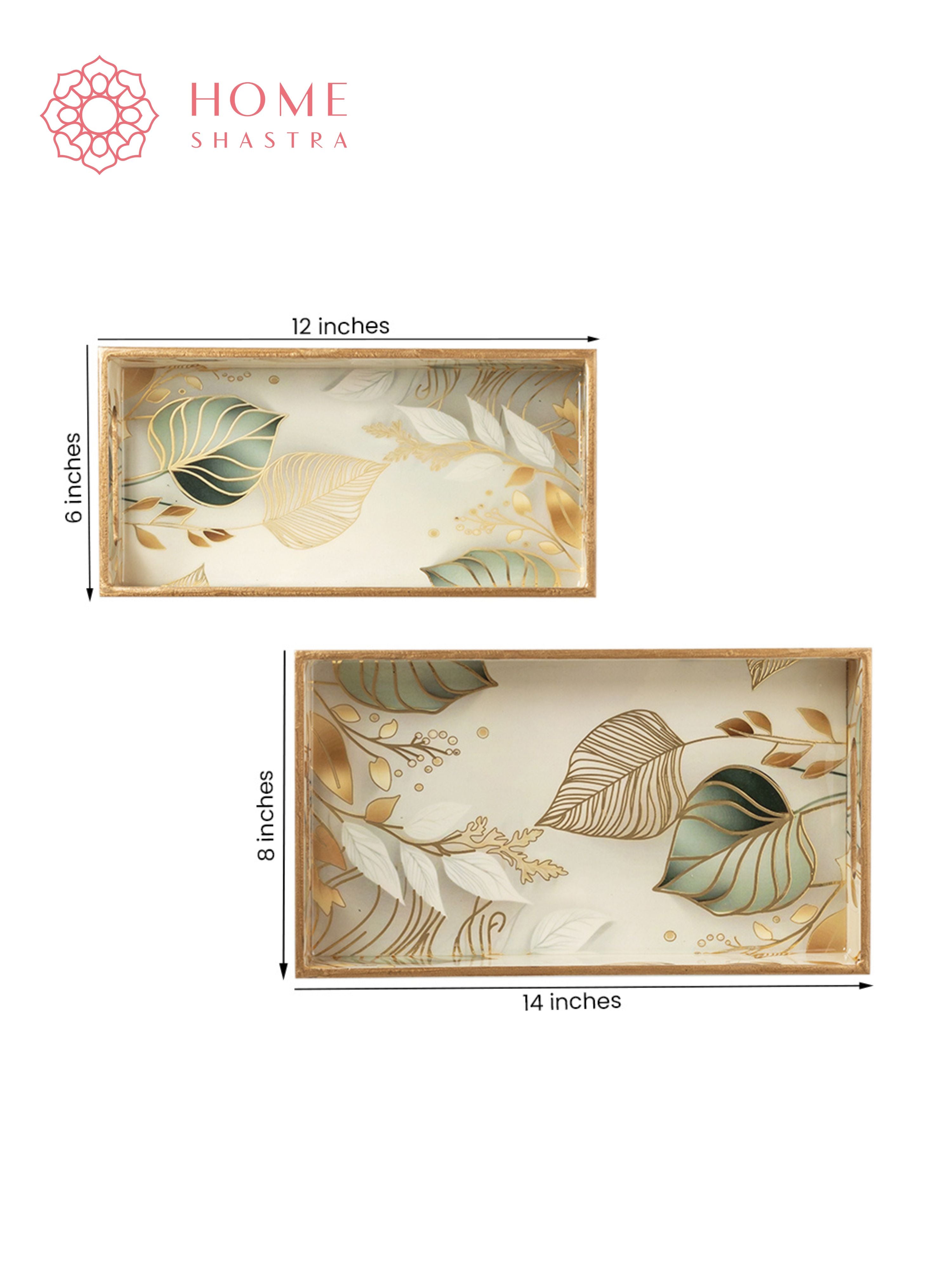 White Leaf Medium Small