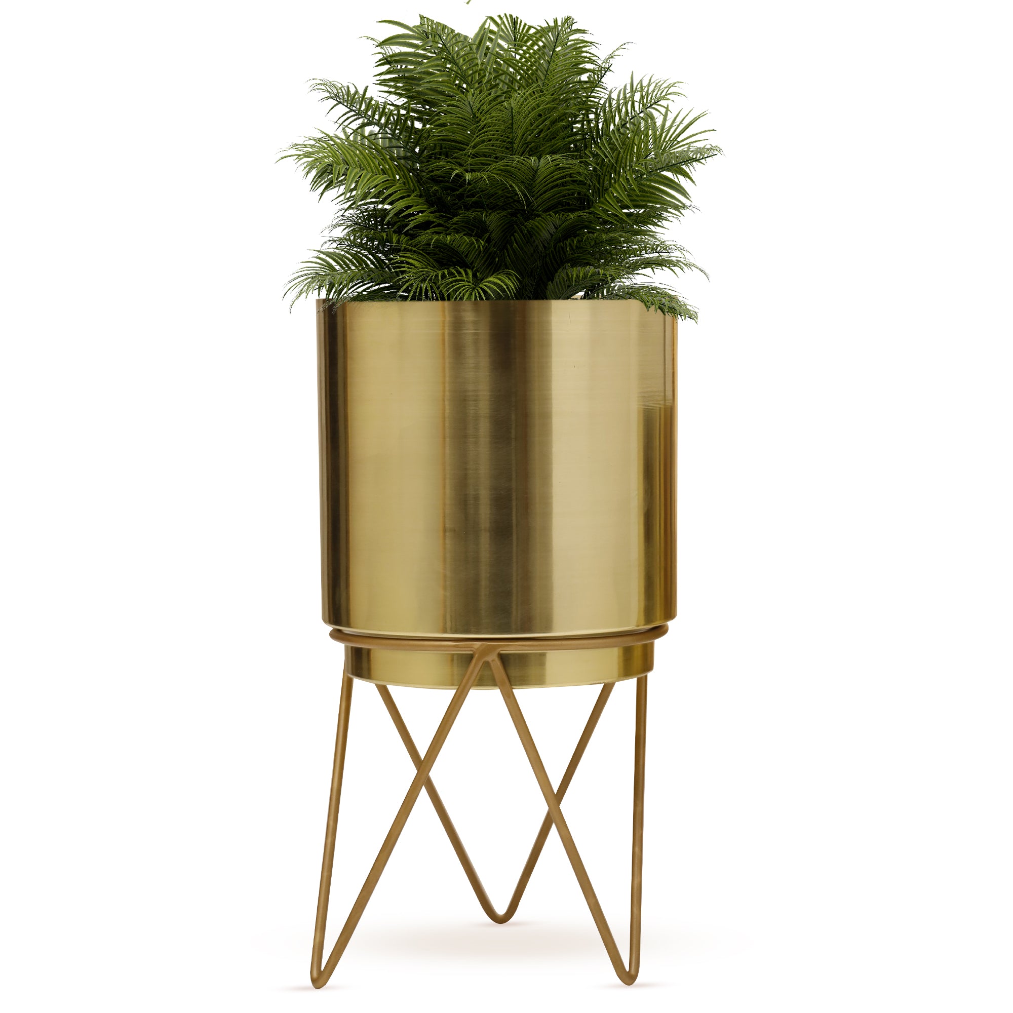 Elle Gold Planter (Pack Of 1)