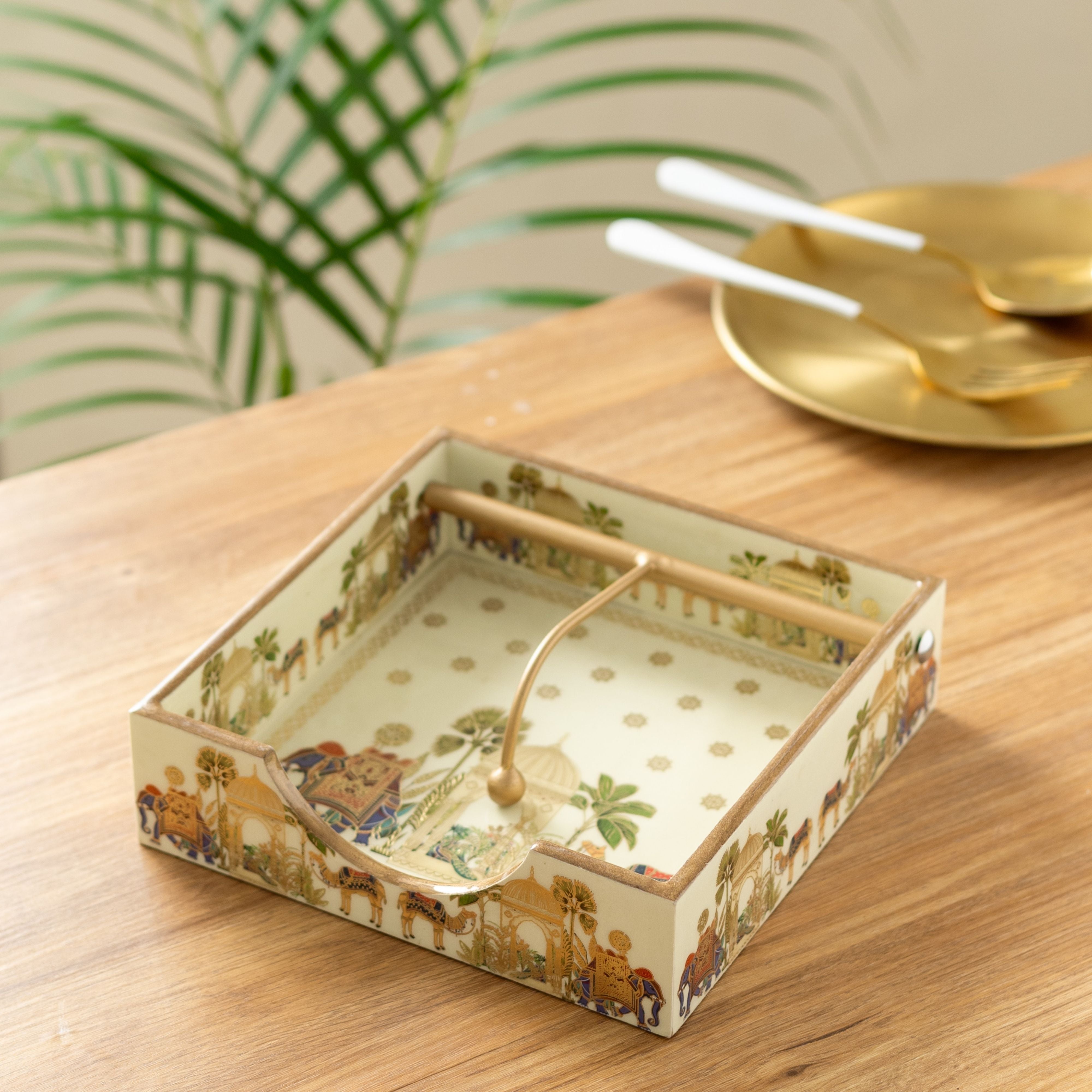 Royal Camel Napkin Holder