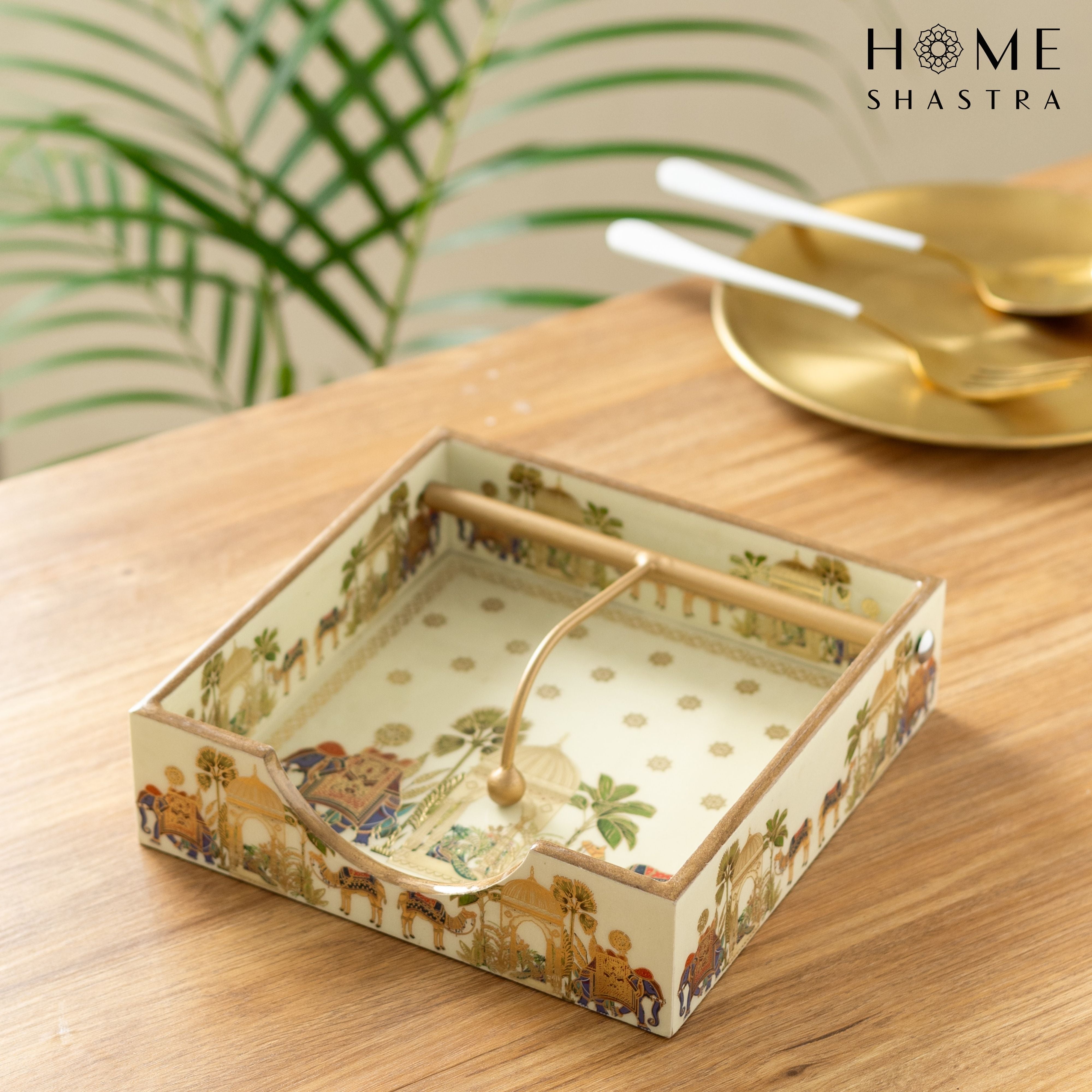 Royal Camel Napkin Holder