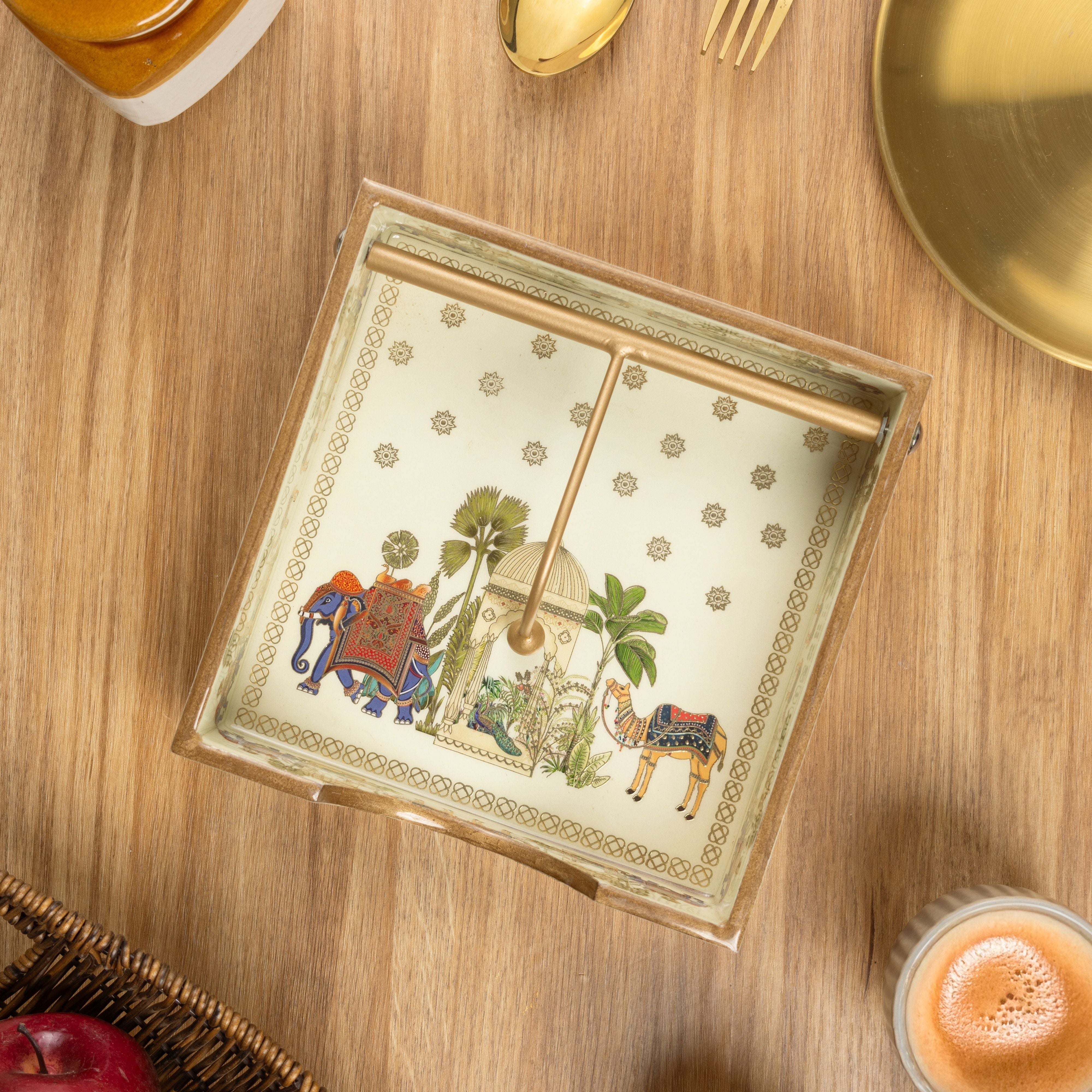 Royal Camel Napkin Holder