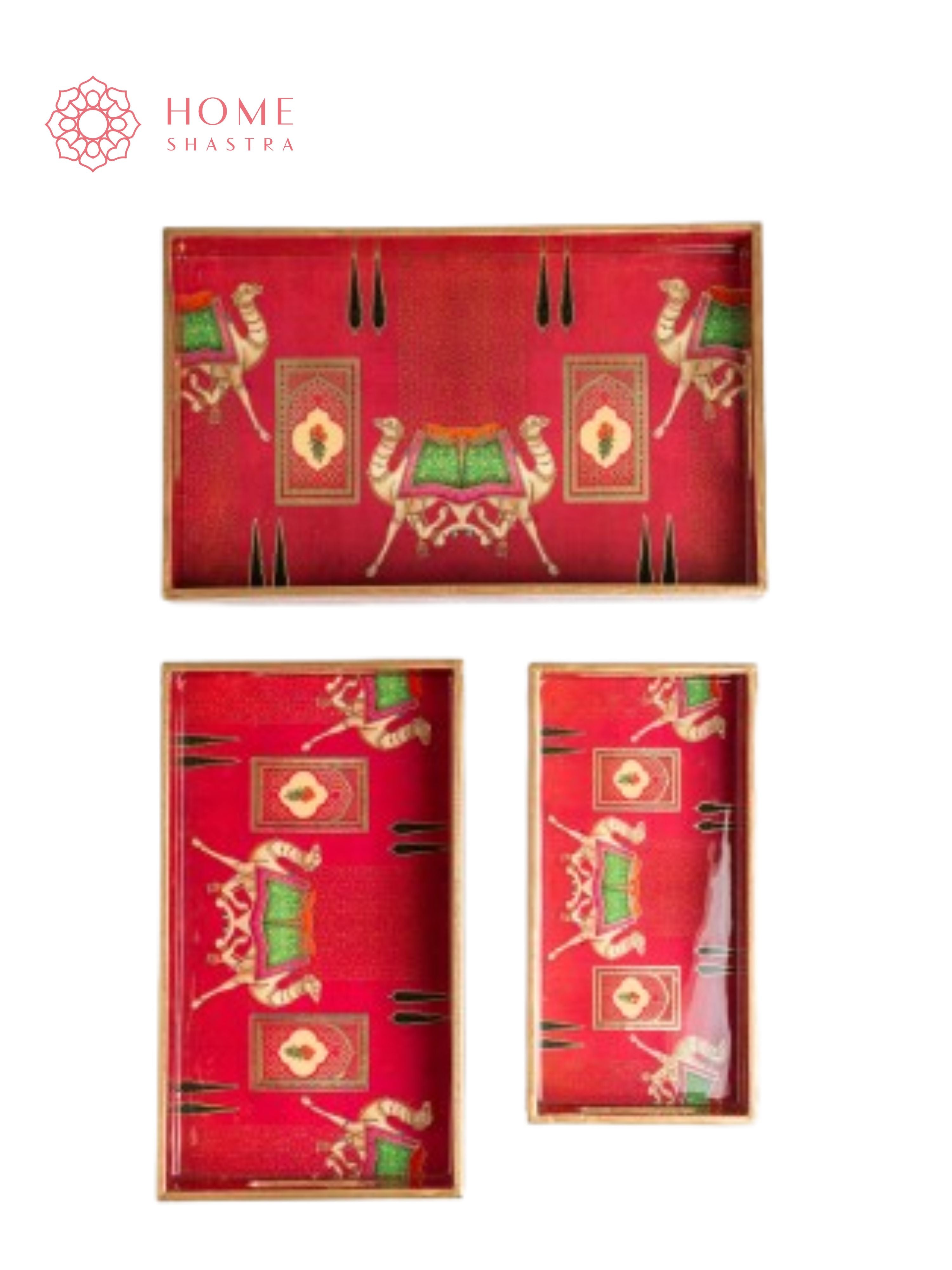 Red Camel Set of 3