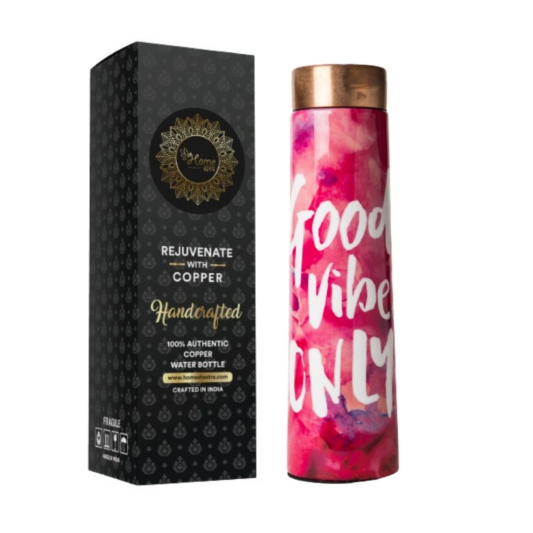 Good Vibes Copper Bottle