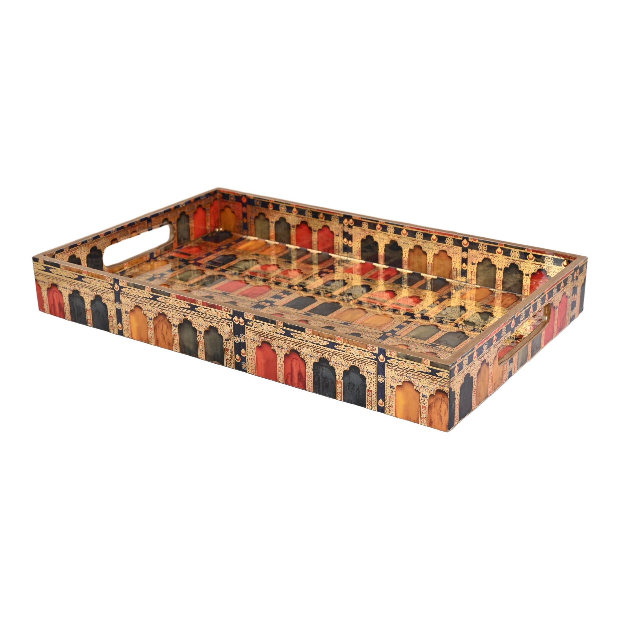 Jharokha Large Tray
