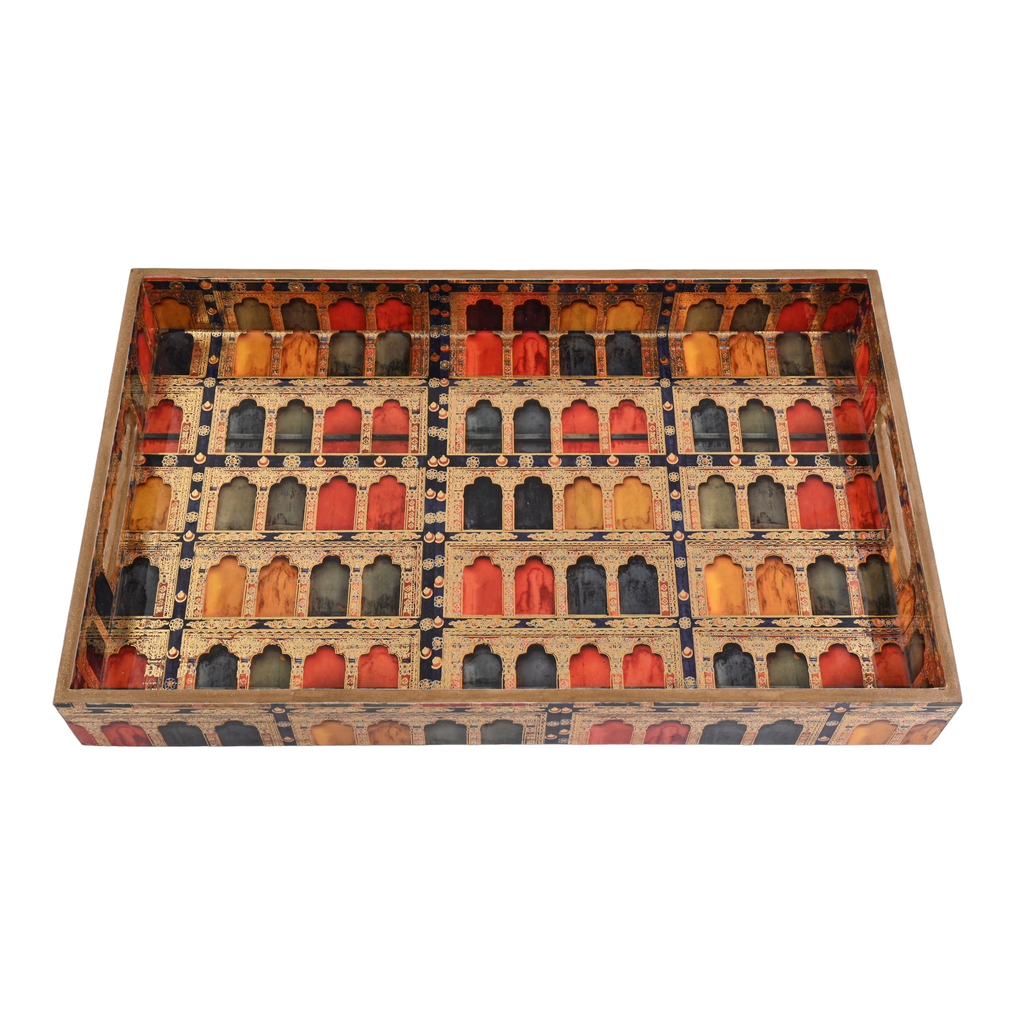 Jharokha Large Tray
