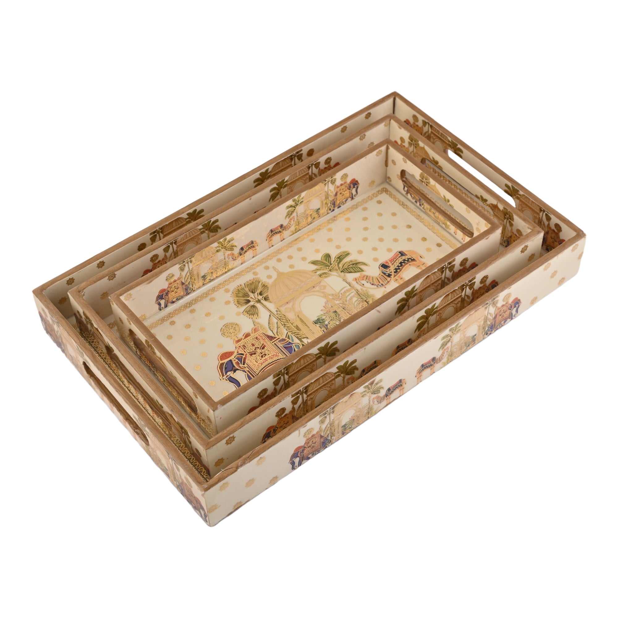 Royal Camel Tray Set Of 3
