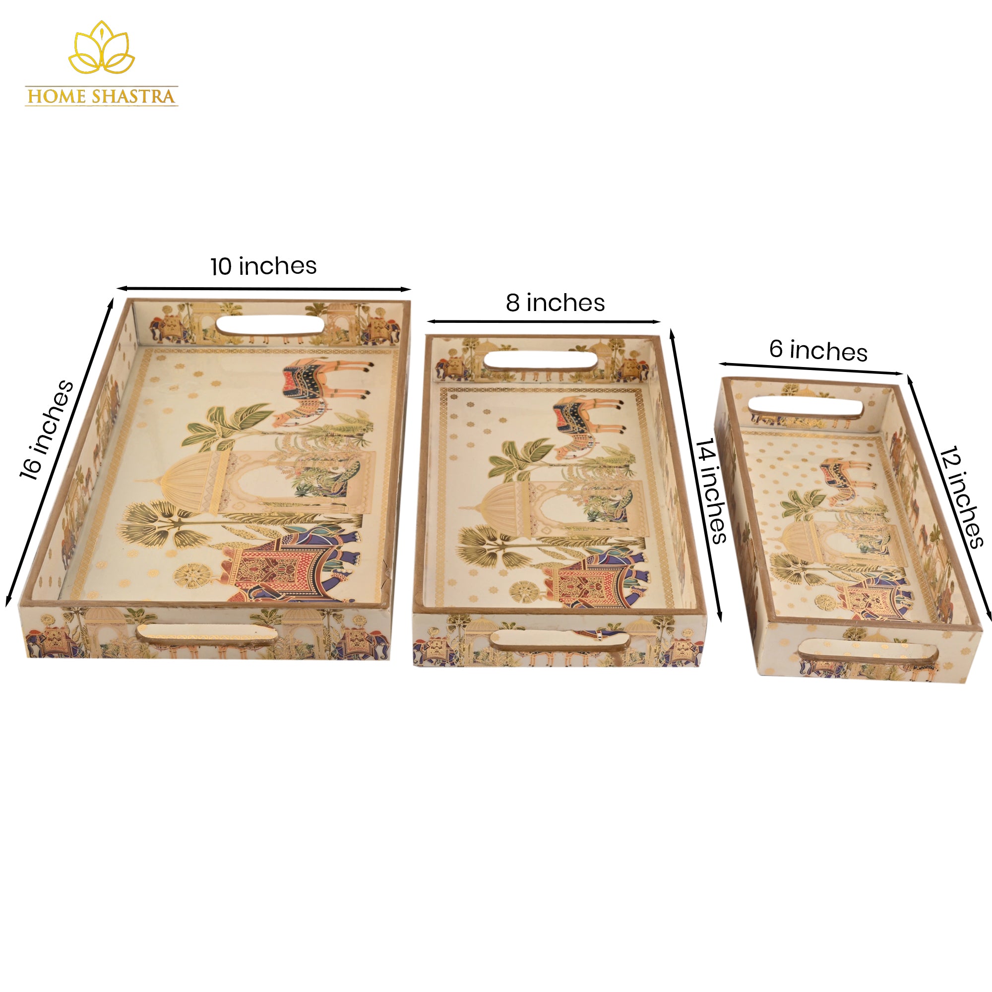 Royal Camel Tray Set Of 3