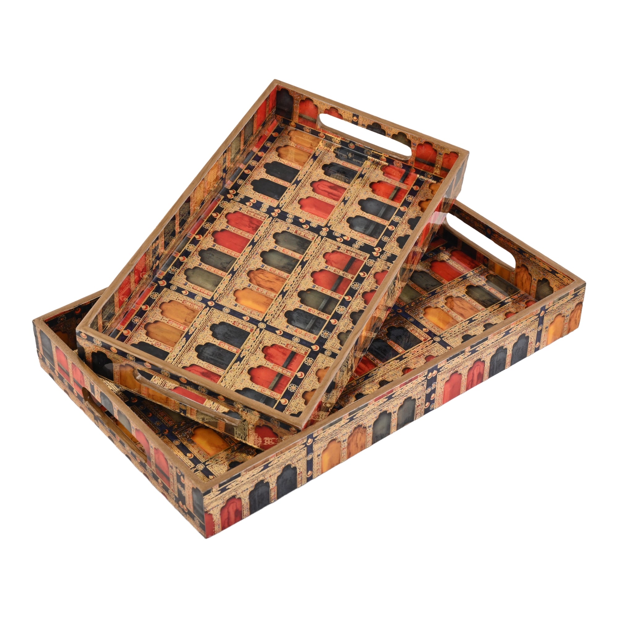 Jharokha Tray Large Medium