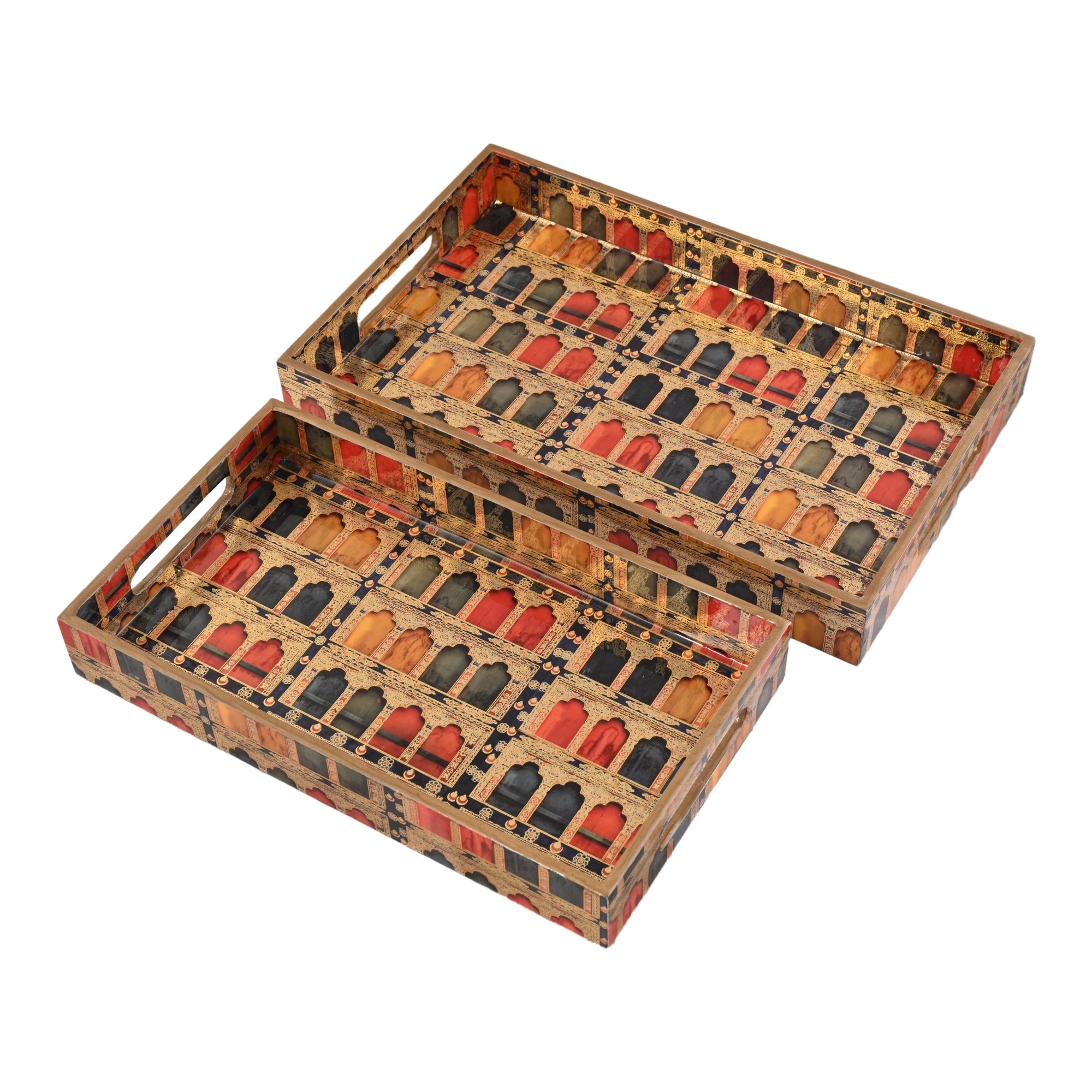 Jharokha Tray Large Medium