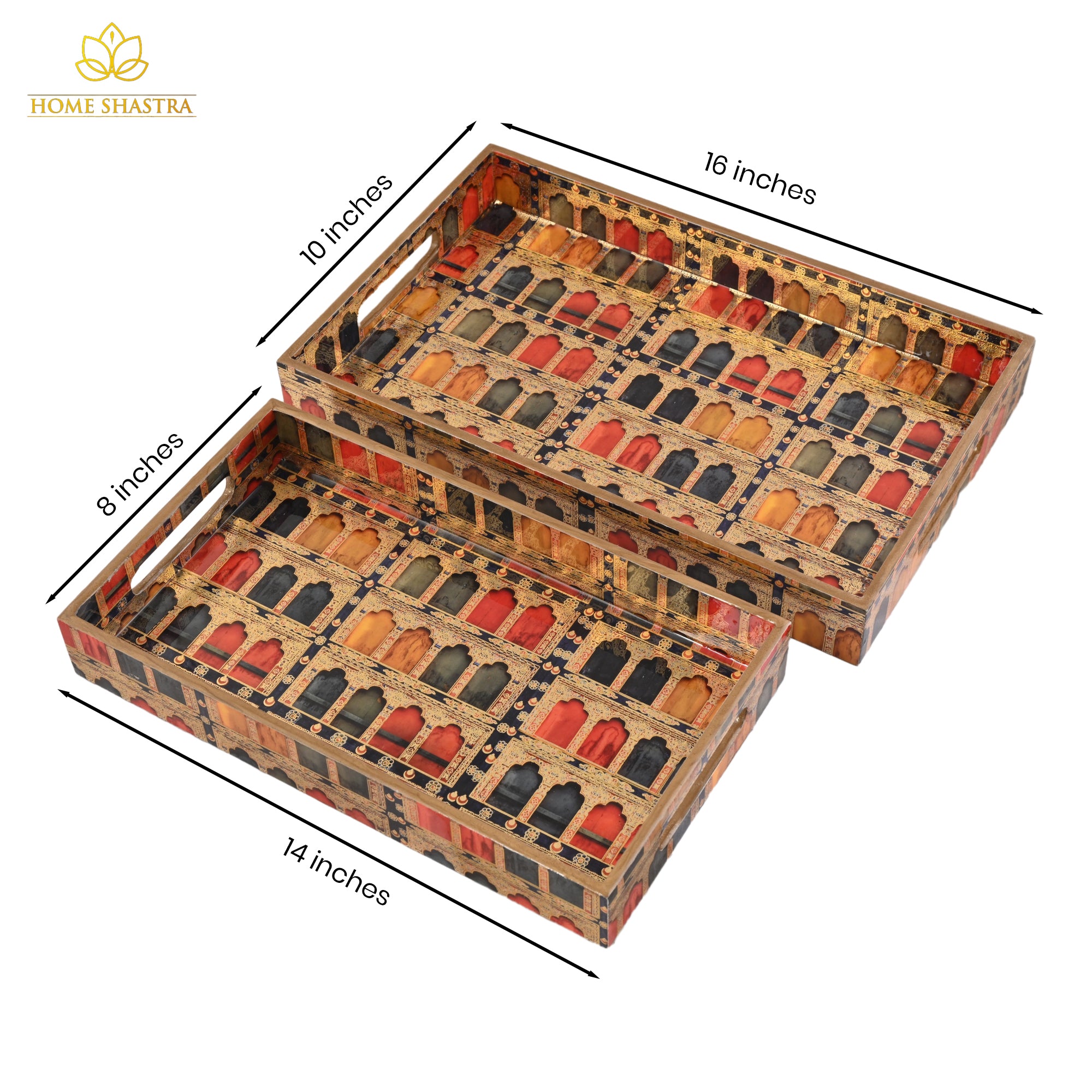 Jharokha Tray Large Medium