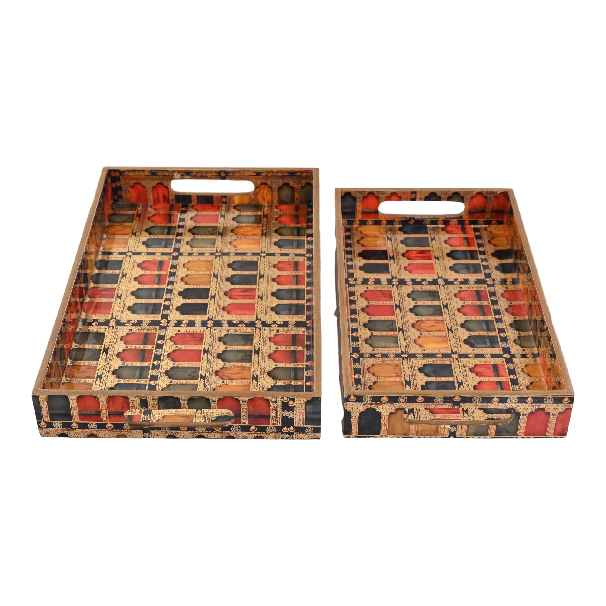 Jharokha Tray Large Medium