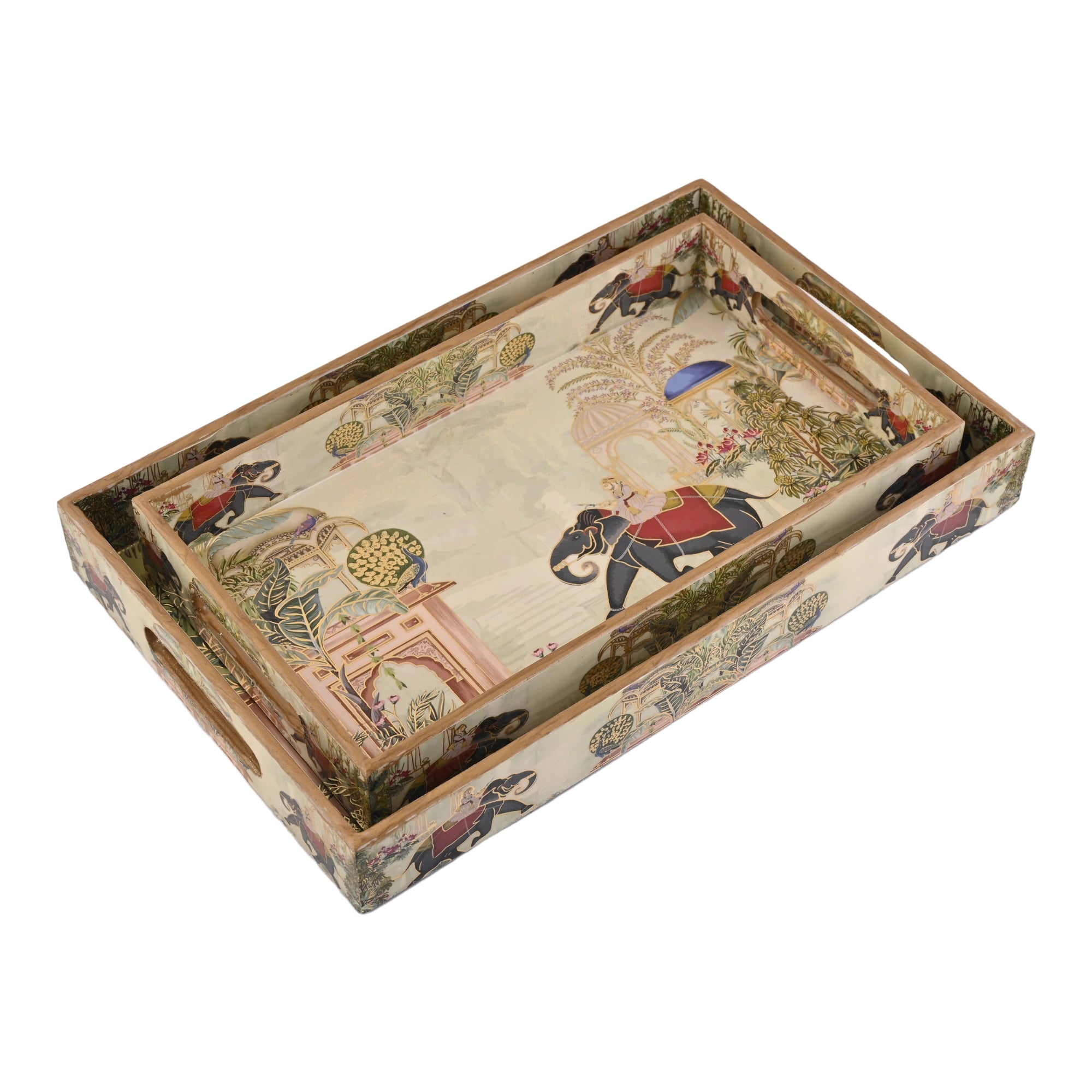 Royal Elephant Tray Large Medium