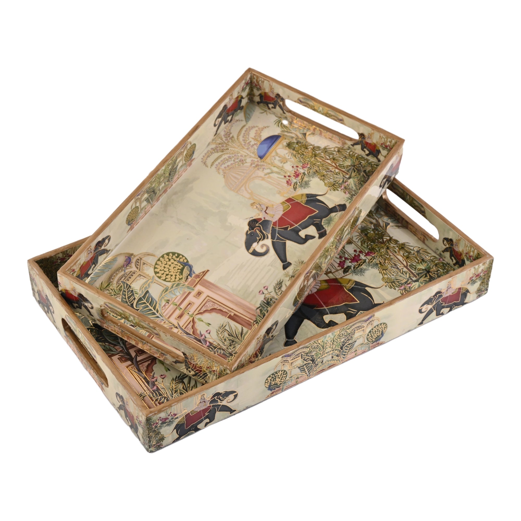 Royal Elephant Tray Large Medium