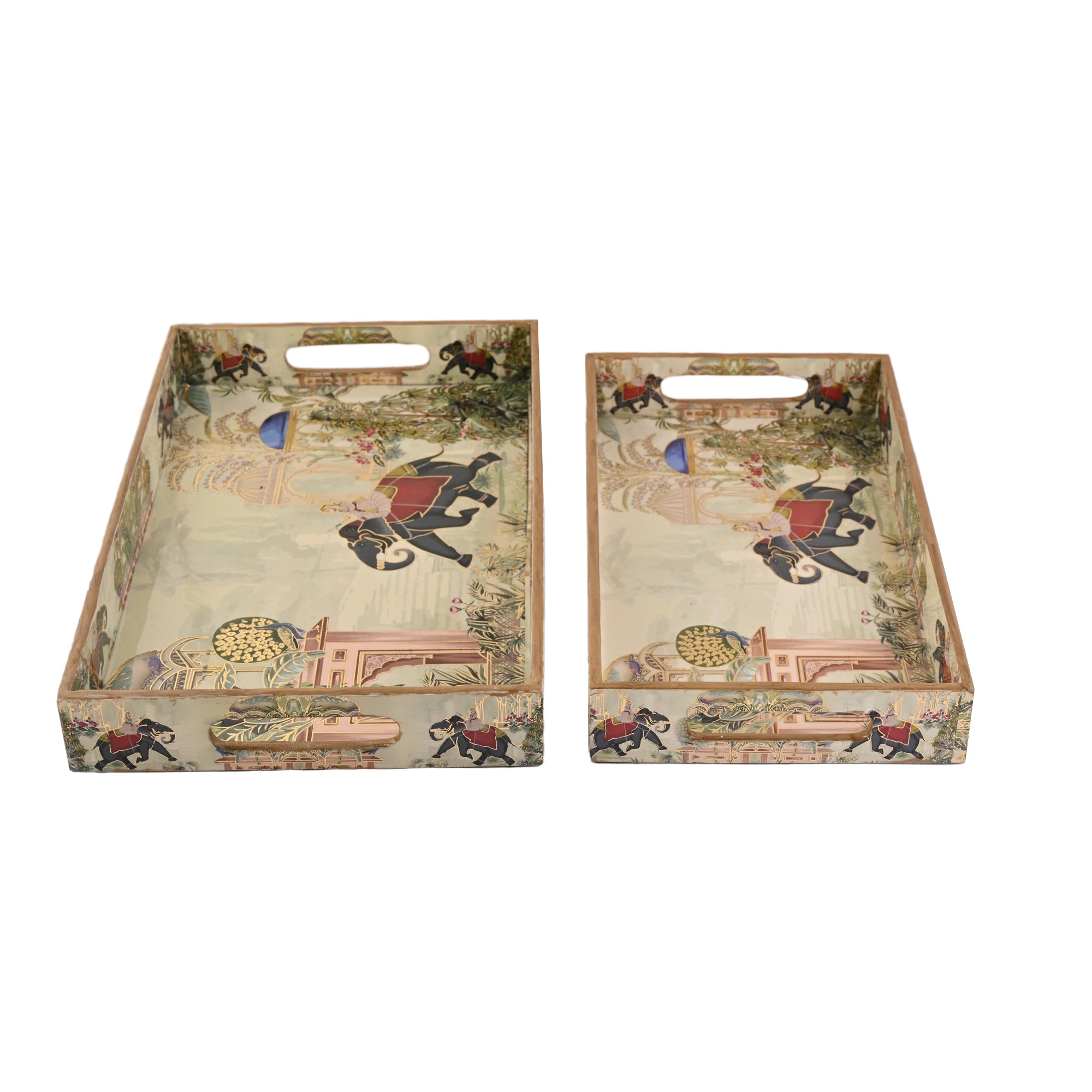 Royal Elephant Tray Large Medium