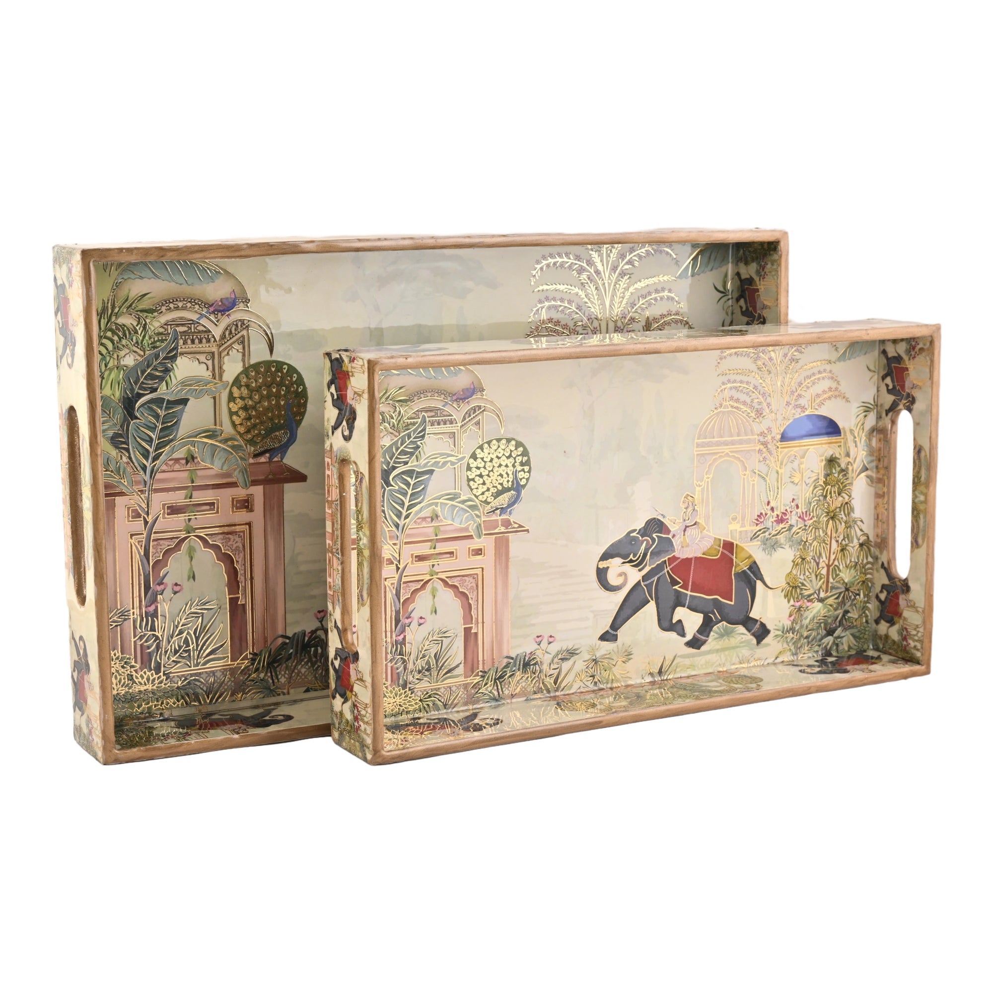 Royal Elephant Tray Large Medium