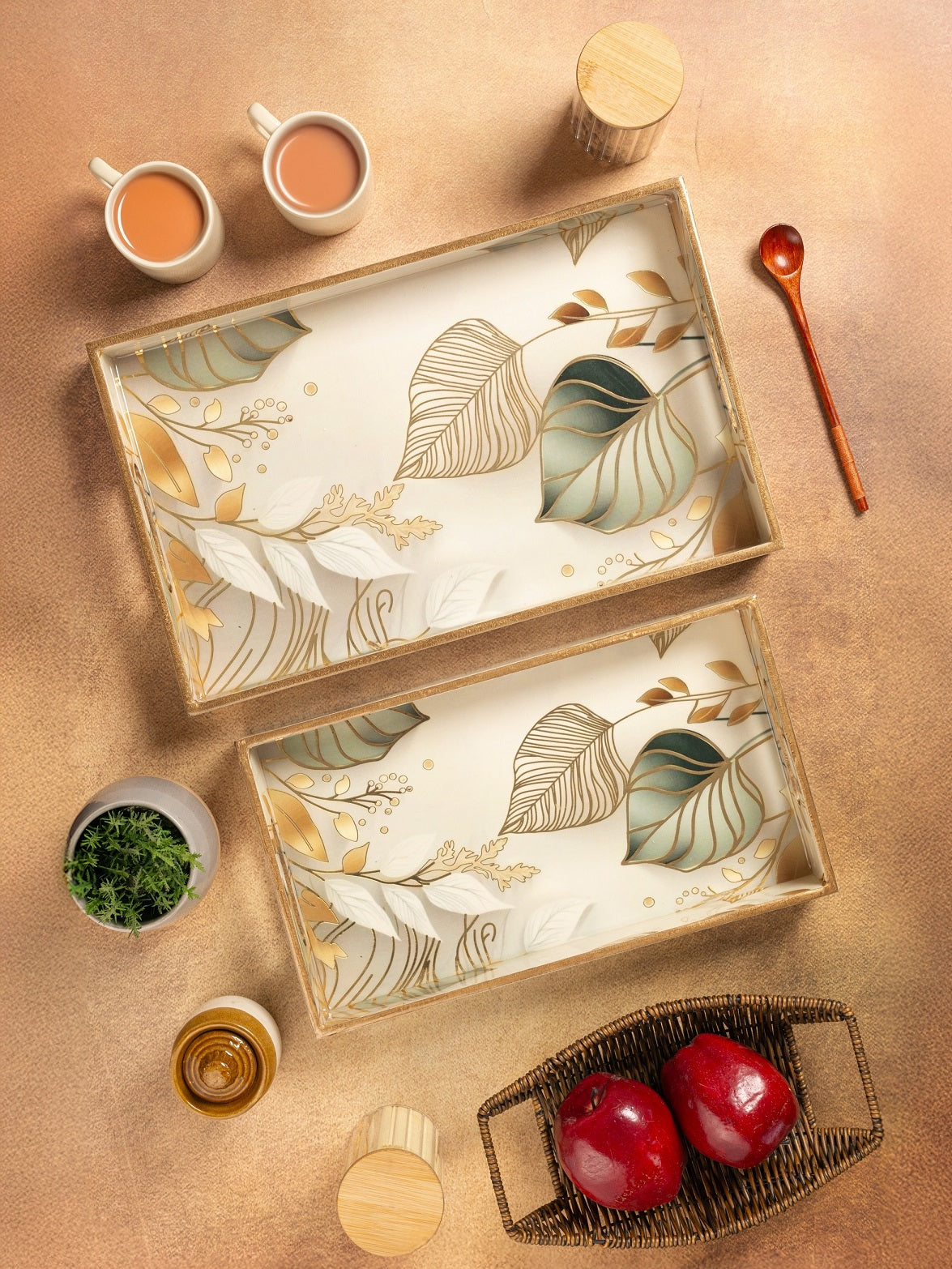 White Leaf Large Medium