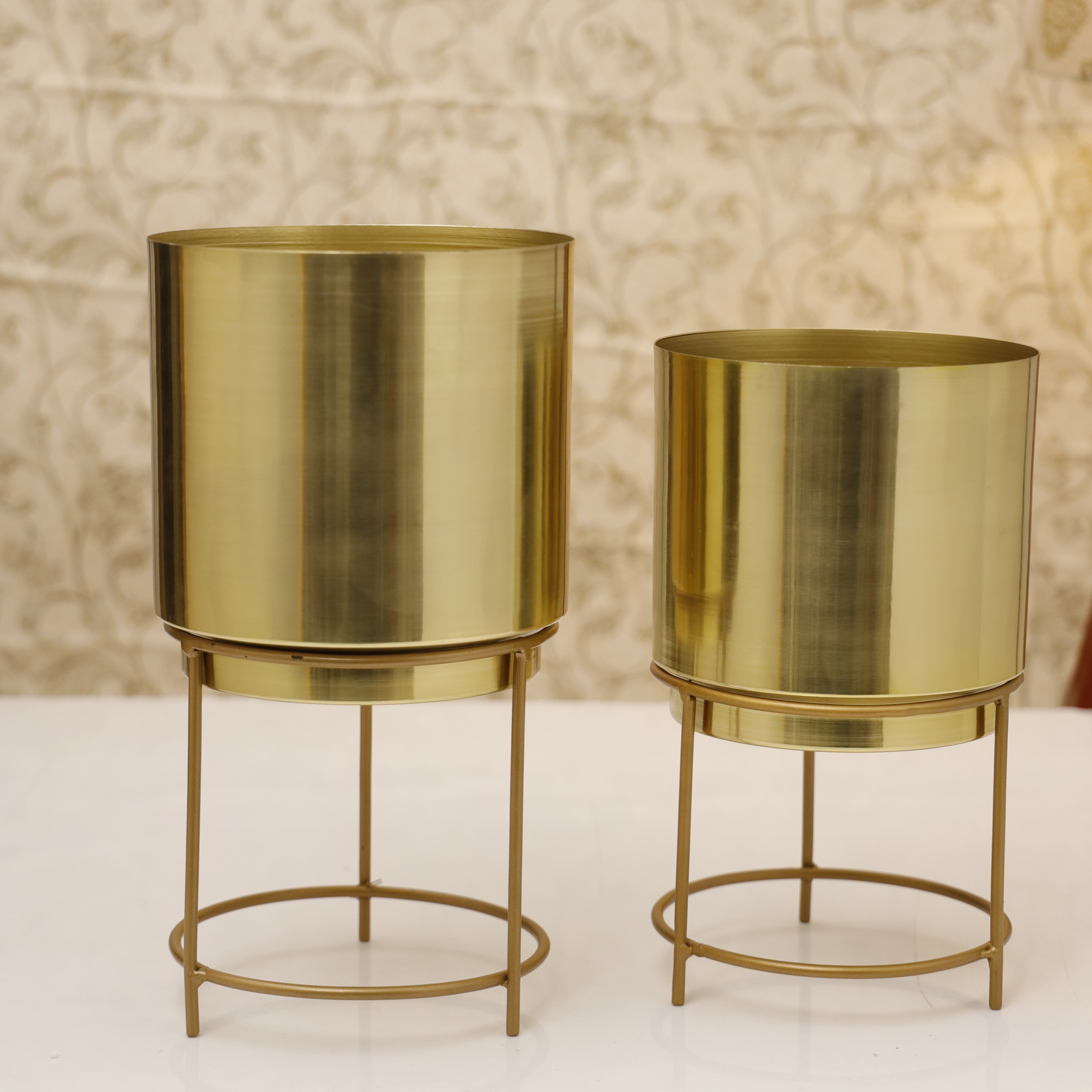 Raagi Gold Planters (Set of 2)