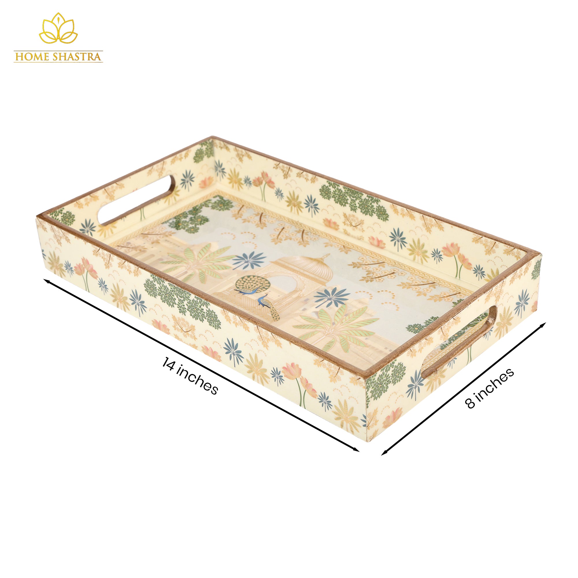 Royal Peacock Medium Tray