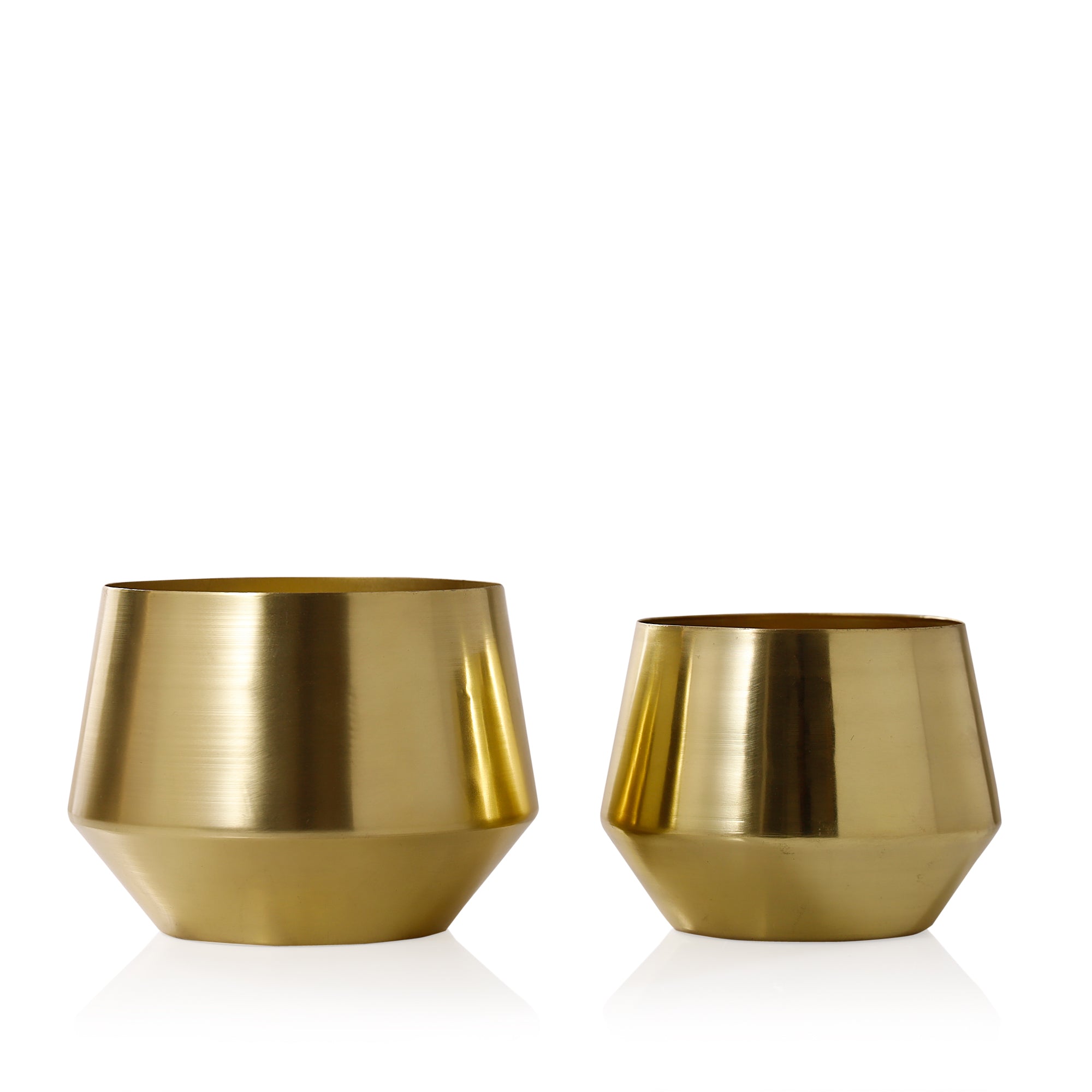 Oak Gold Set Planters (Pack of 2)