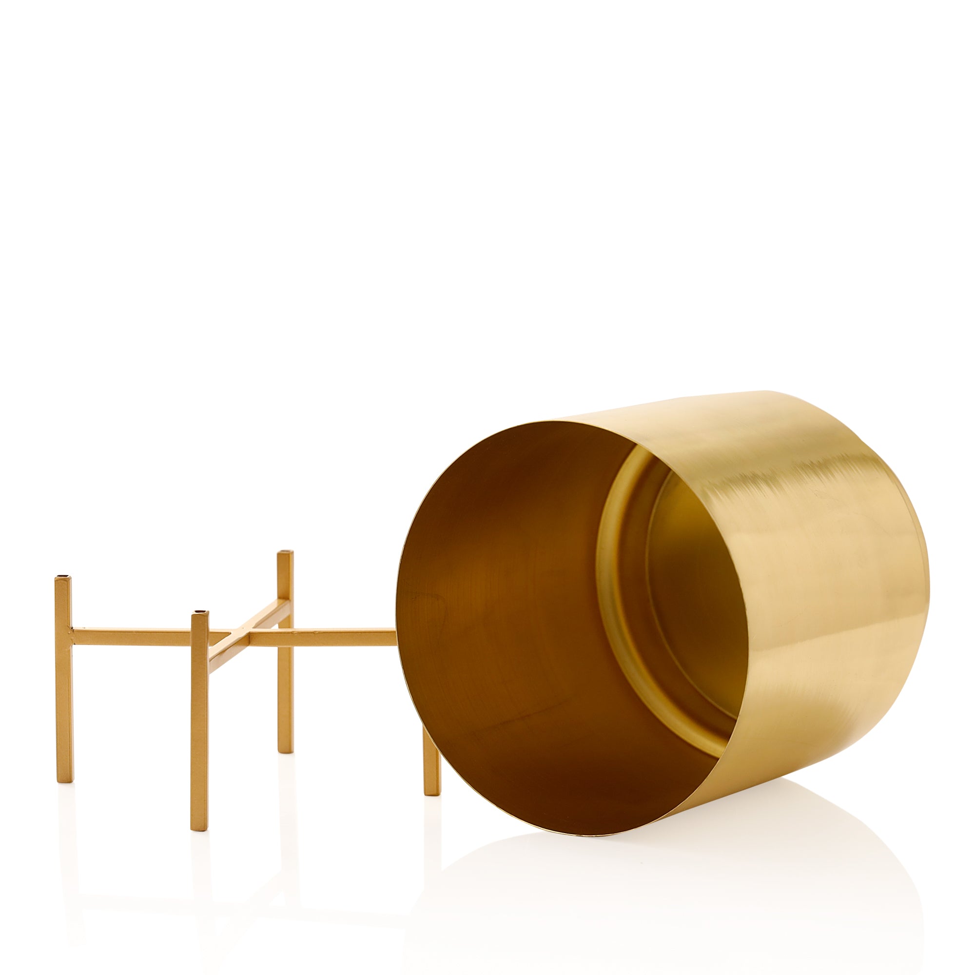 Ember Gold Planter (Pack Of 1)