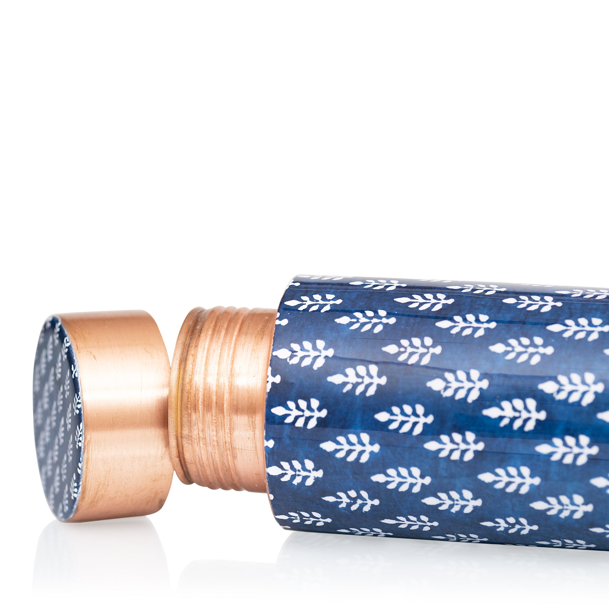 Madhubani Copper Bottle
