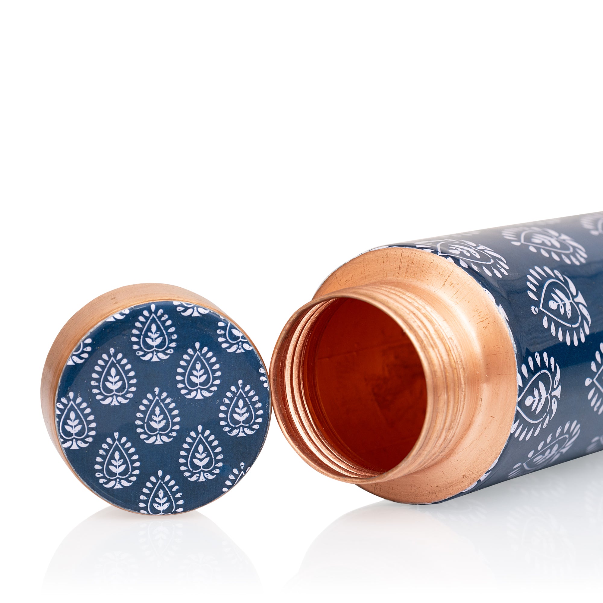 Ajrakh Copper Bottle