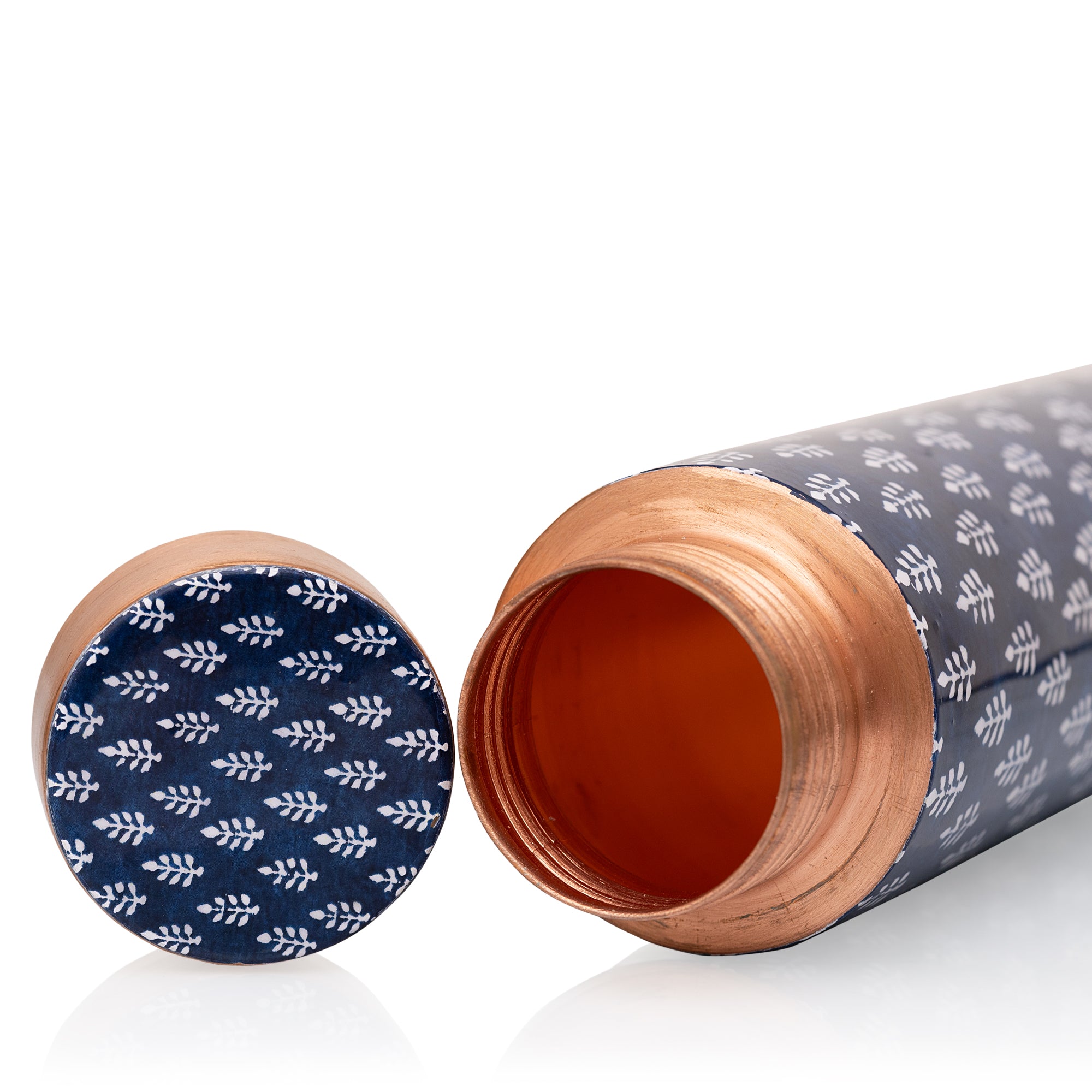 Madhubani Copper Bottle