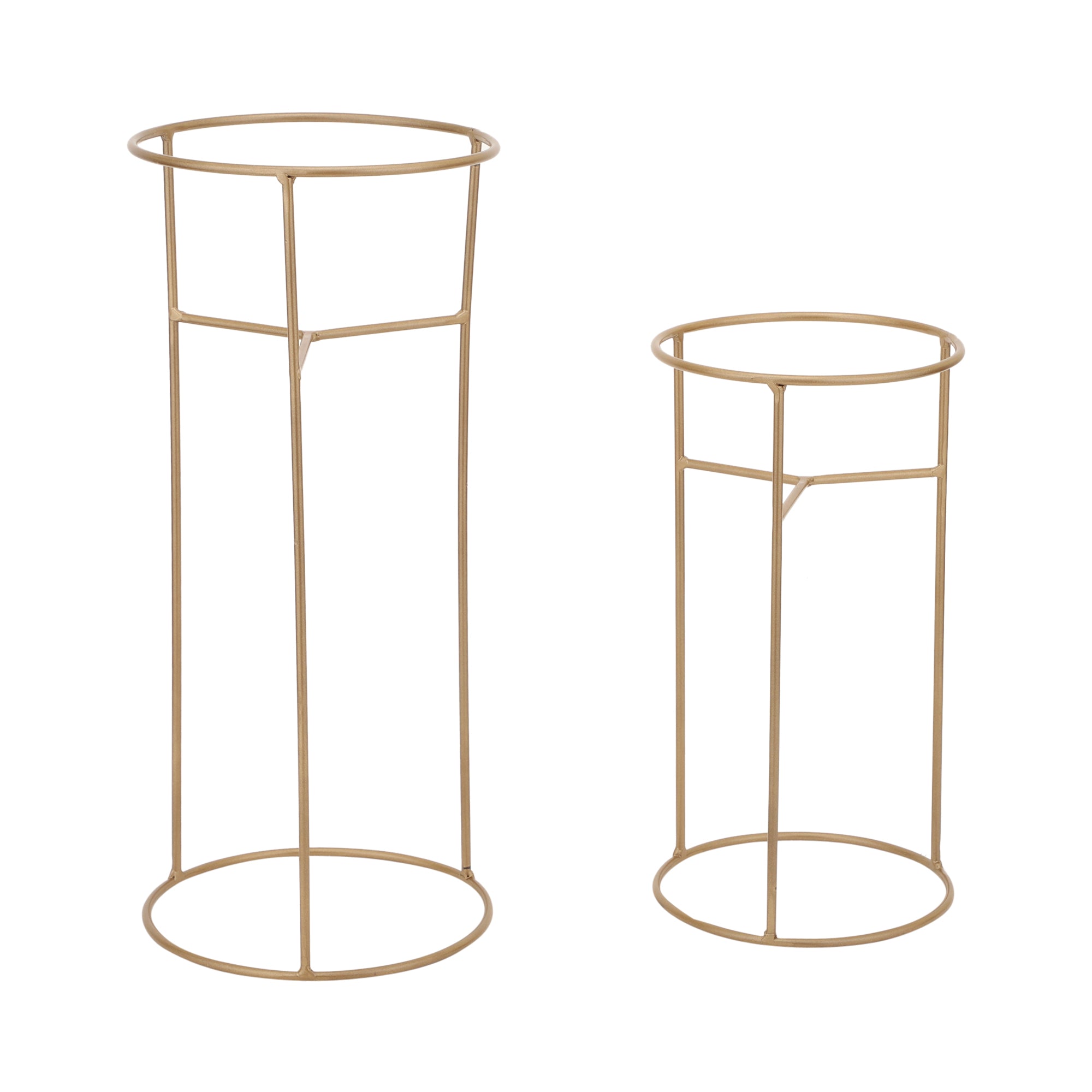 Allura Gold Set Planter (Set of 2)