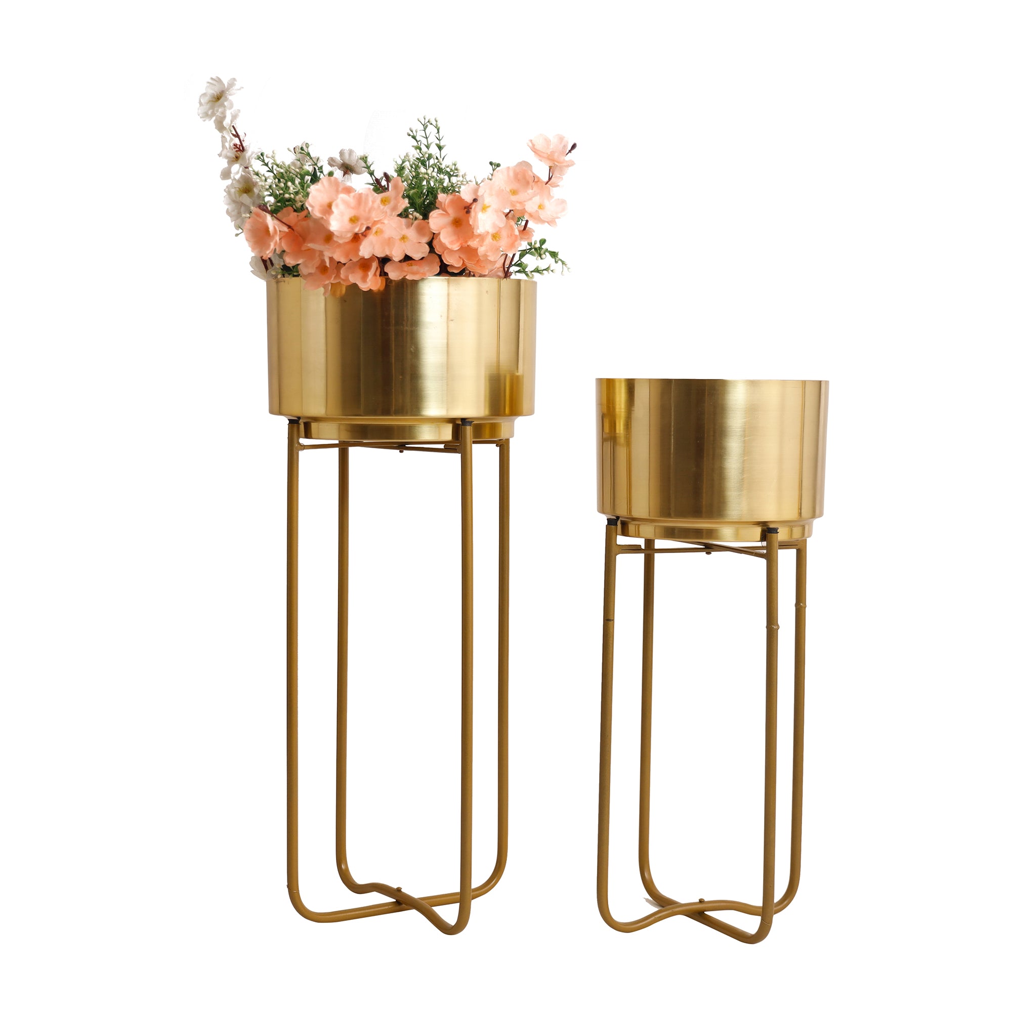 Oasis Gold Set Planter (Set of 2)