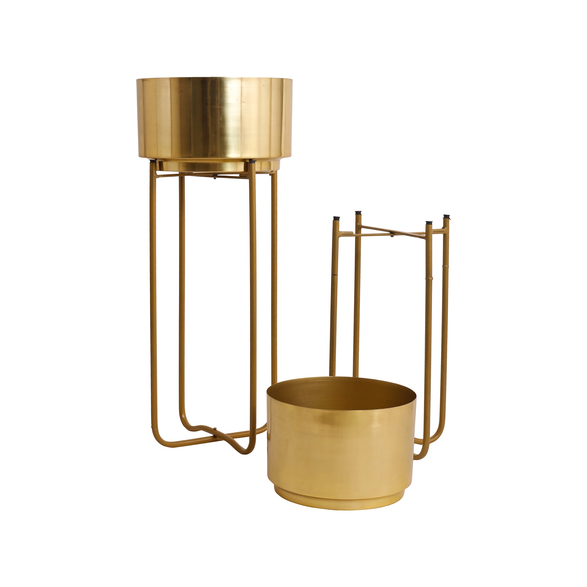 Oasis Gold Set Planter (Set of 2)