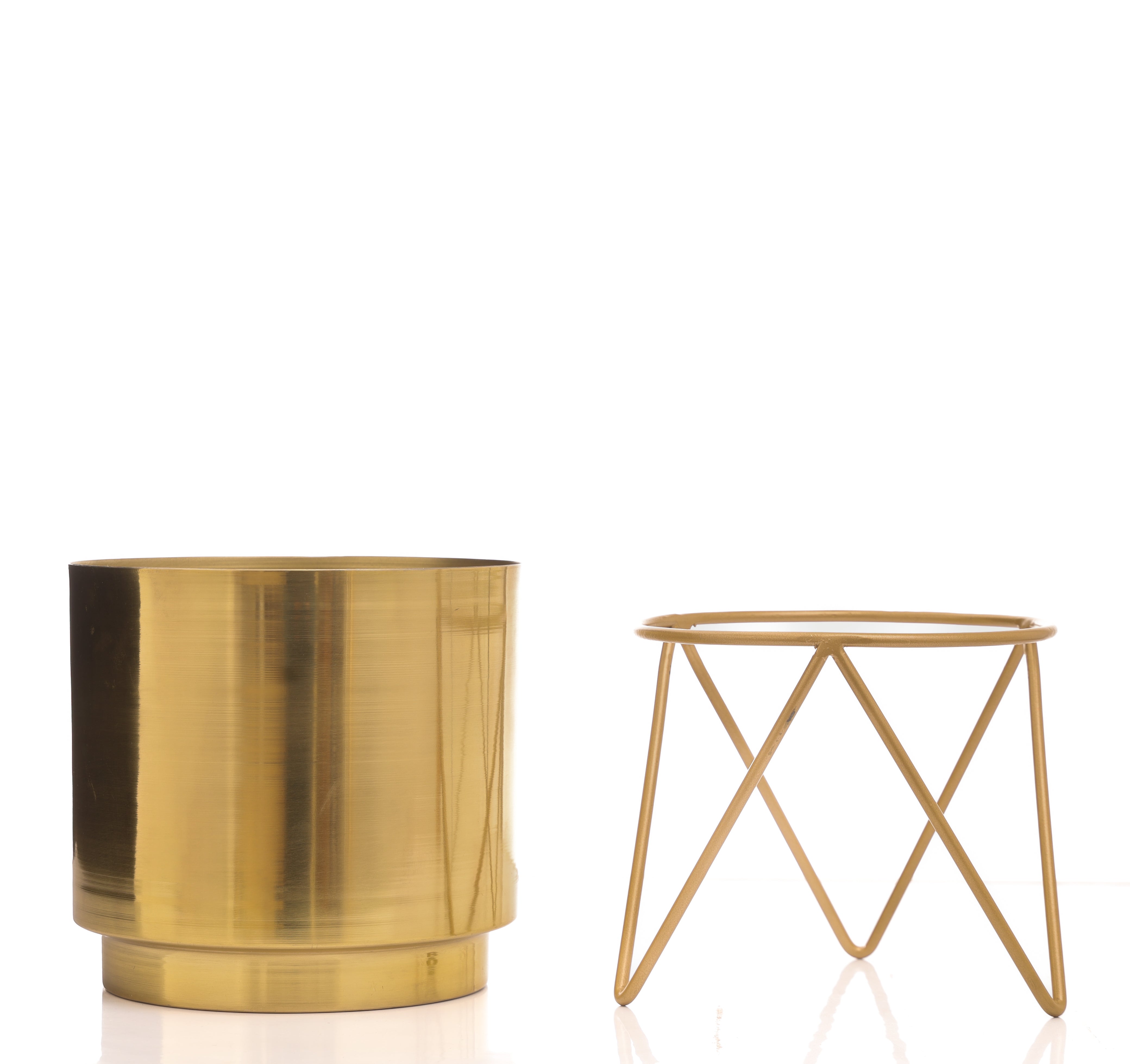 Elle Gold Planters (Pack of 1)