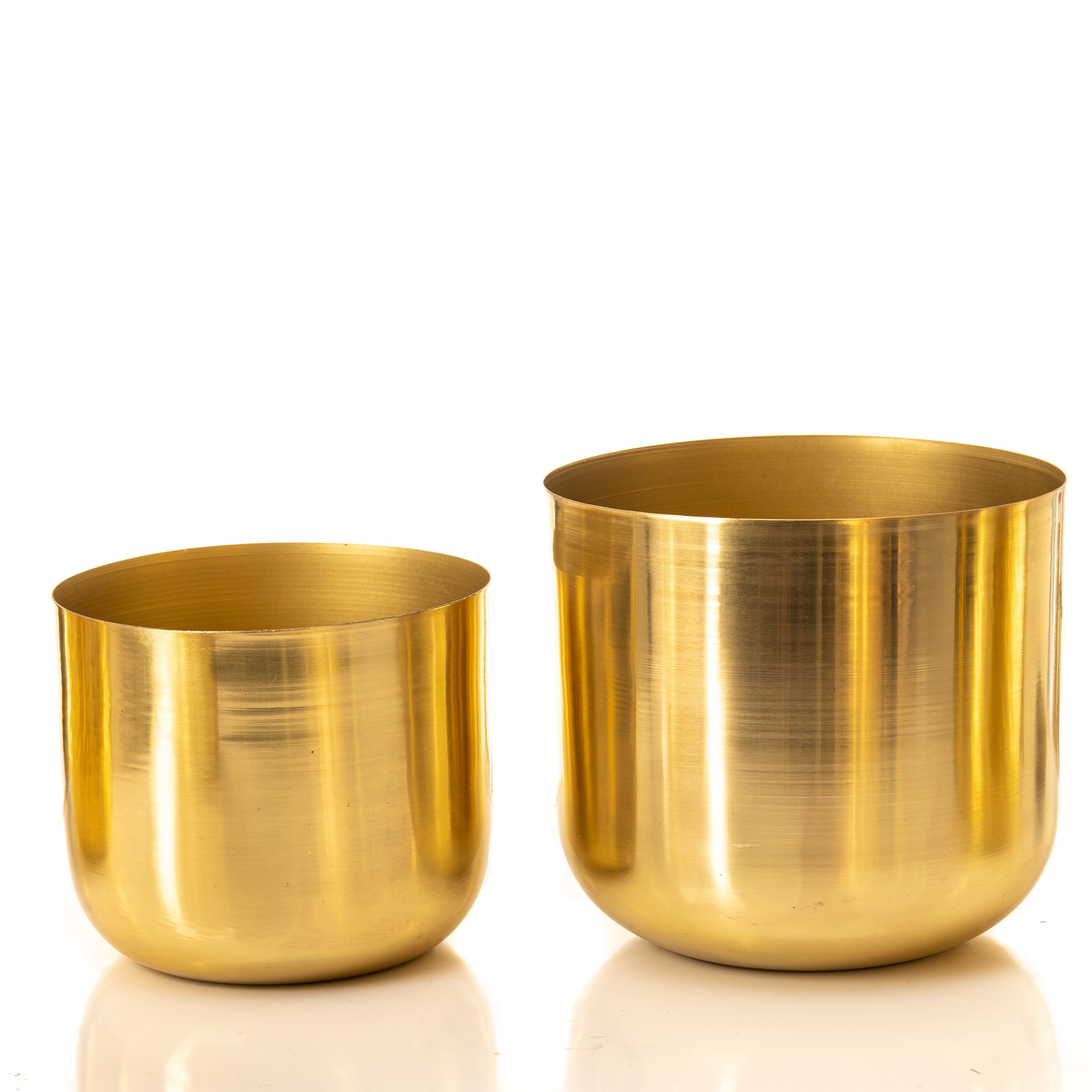Luxe Gold Planters (Pack of 2)
